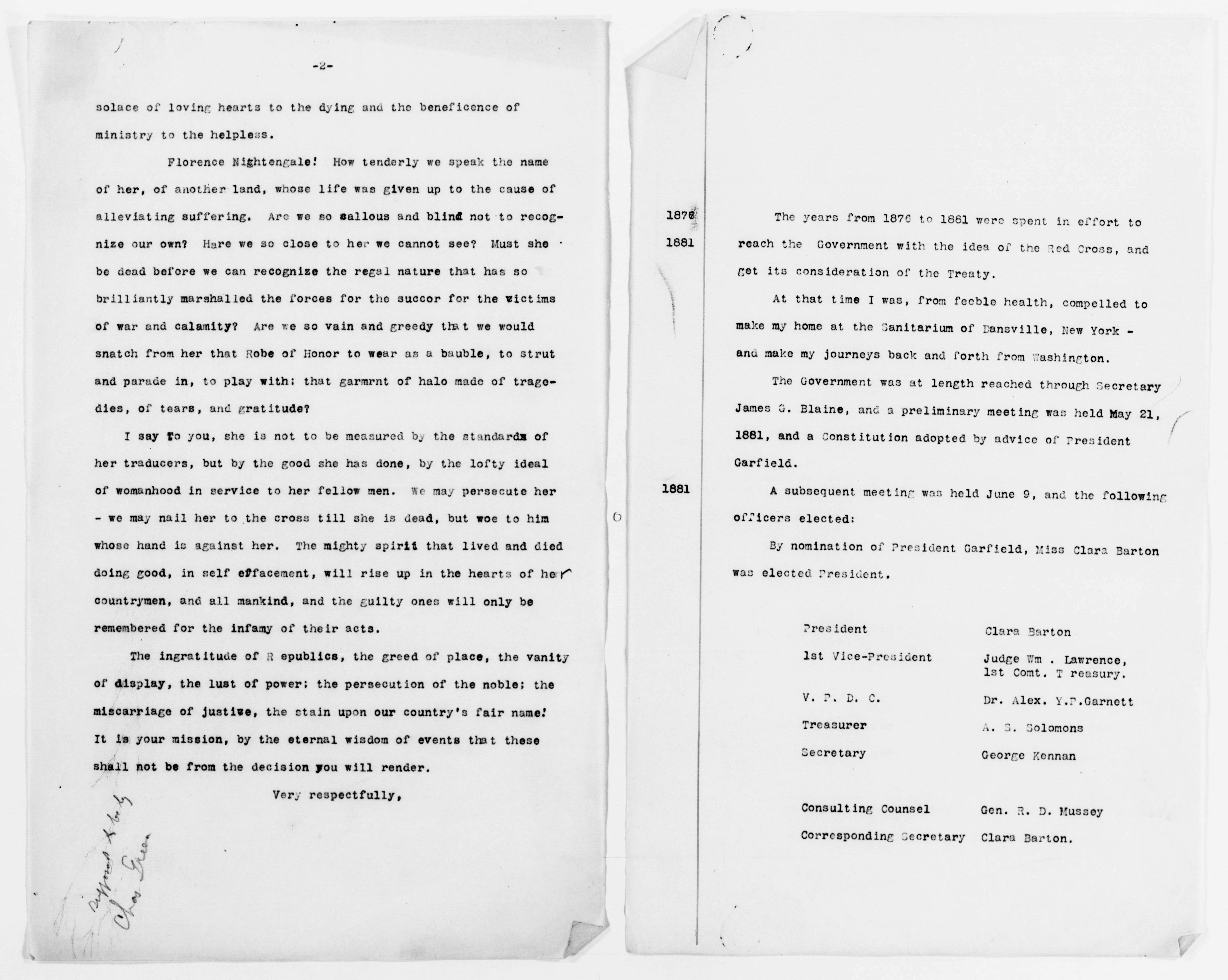 Scanned image of the current content page