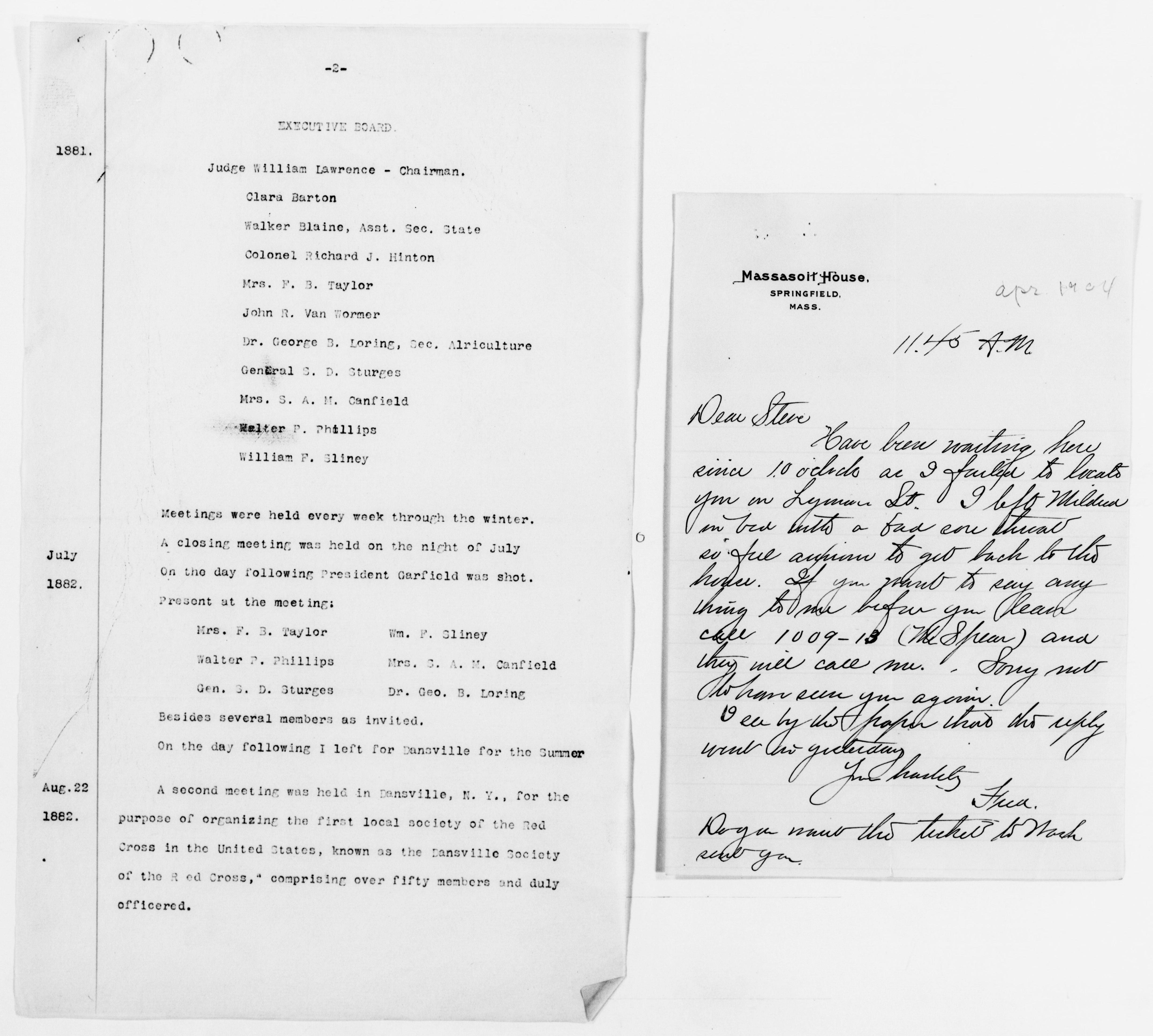 Scanned image of the current content page