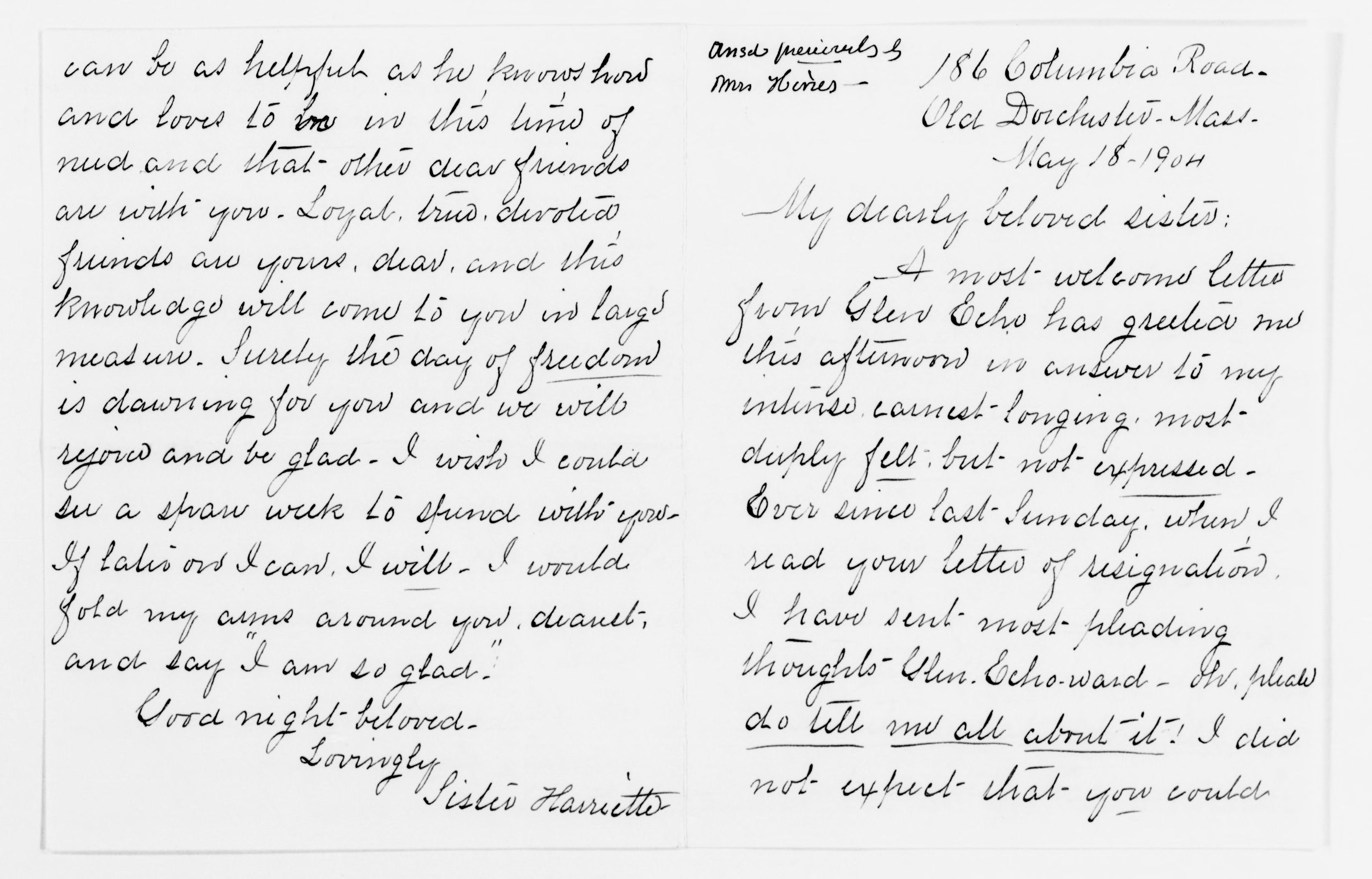 Scanned image of the current content page