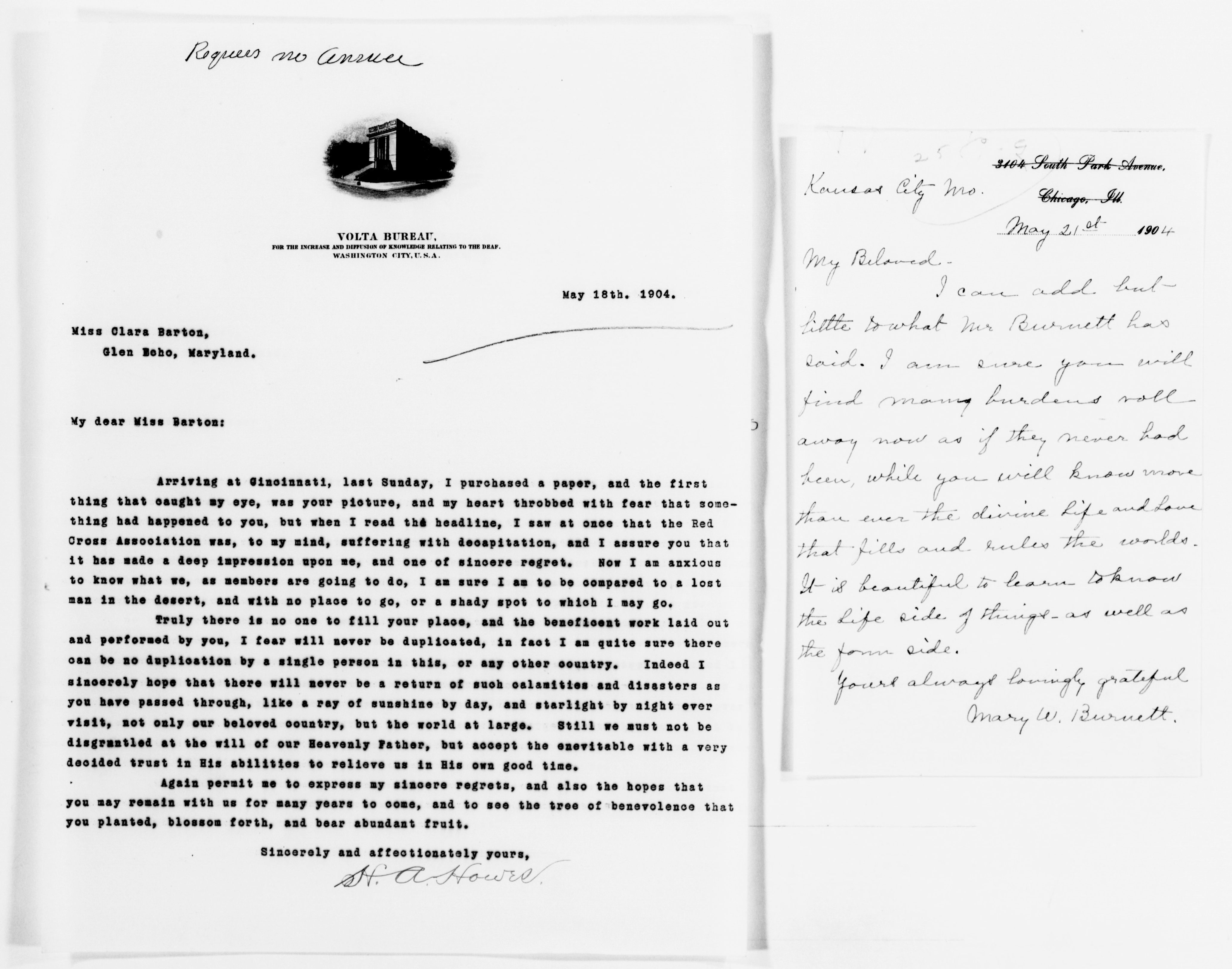 Scanned image of the current content page