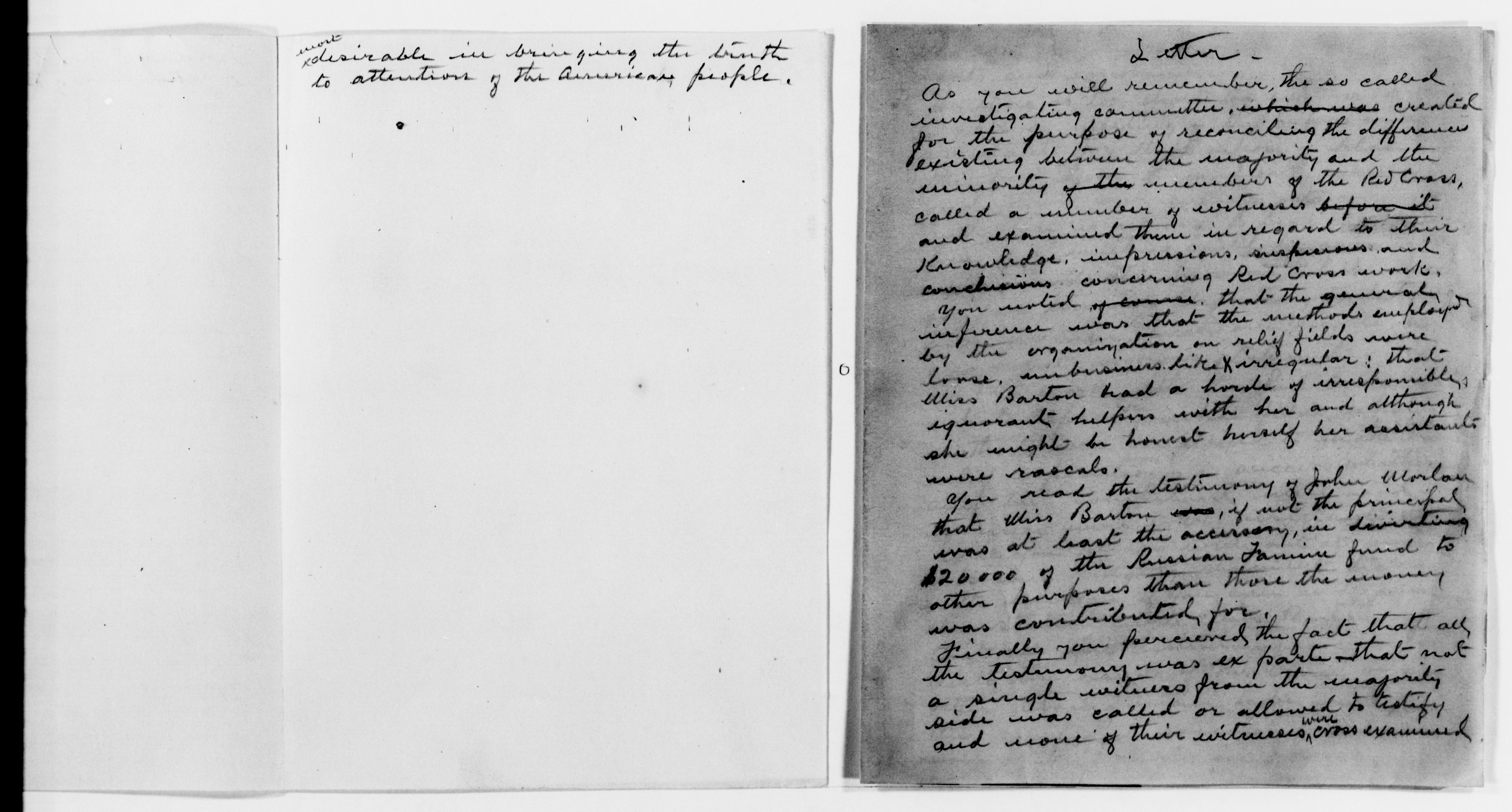 Scanned image of the current content page