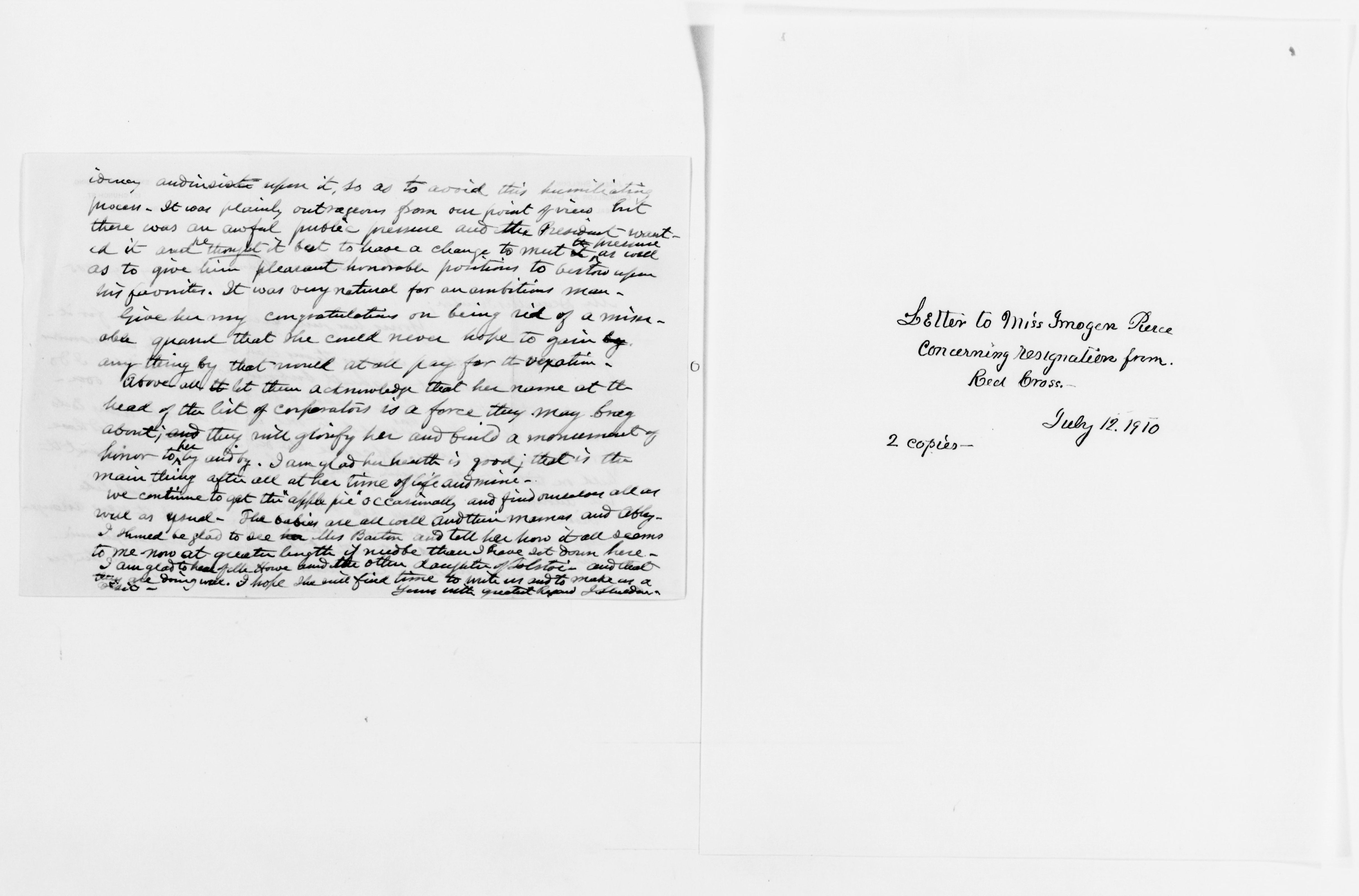 Scanned image of the current content page