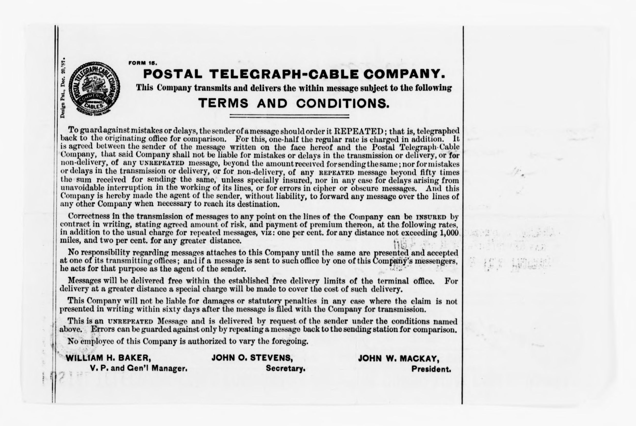 Scanned image of the current content page