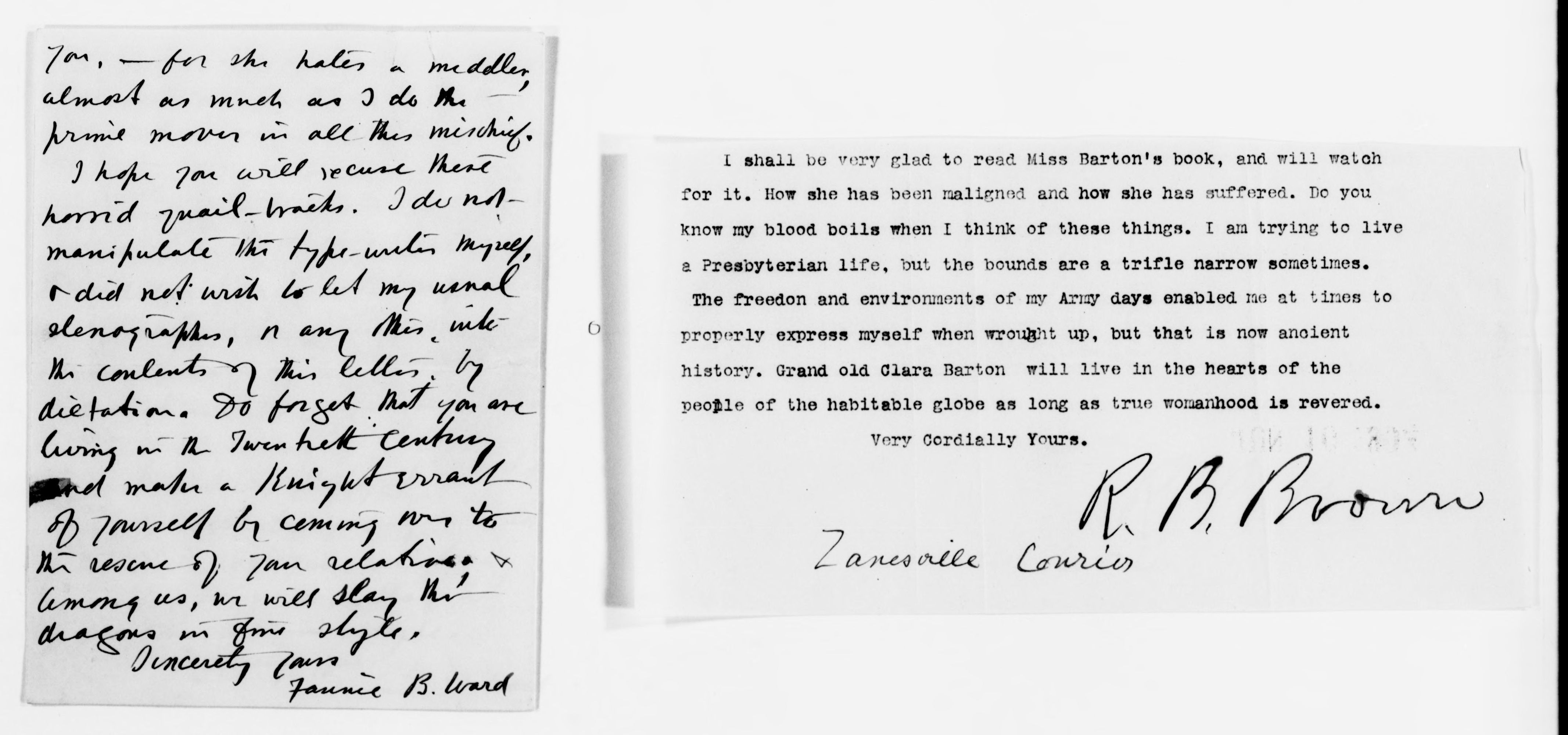 Scanned image of the current content page