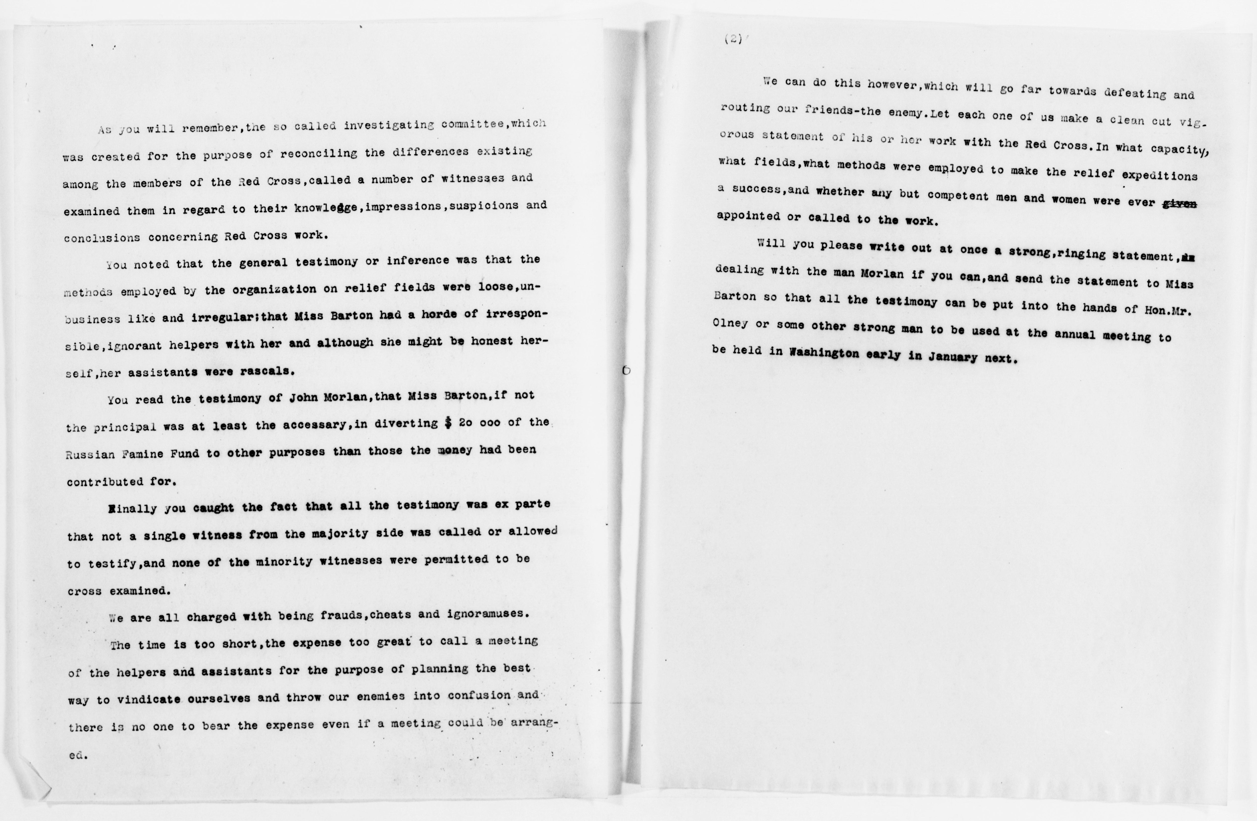 Scanned image of the current content page
