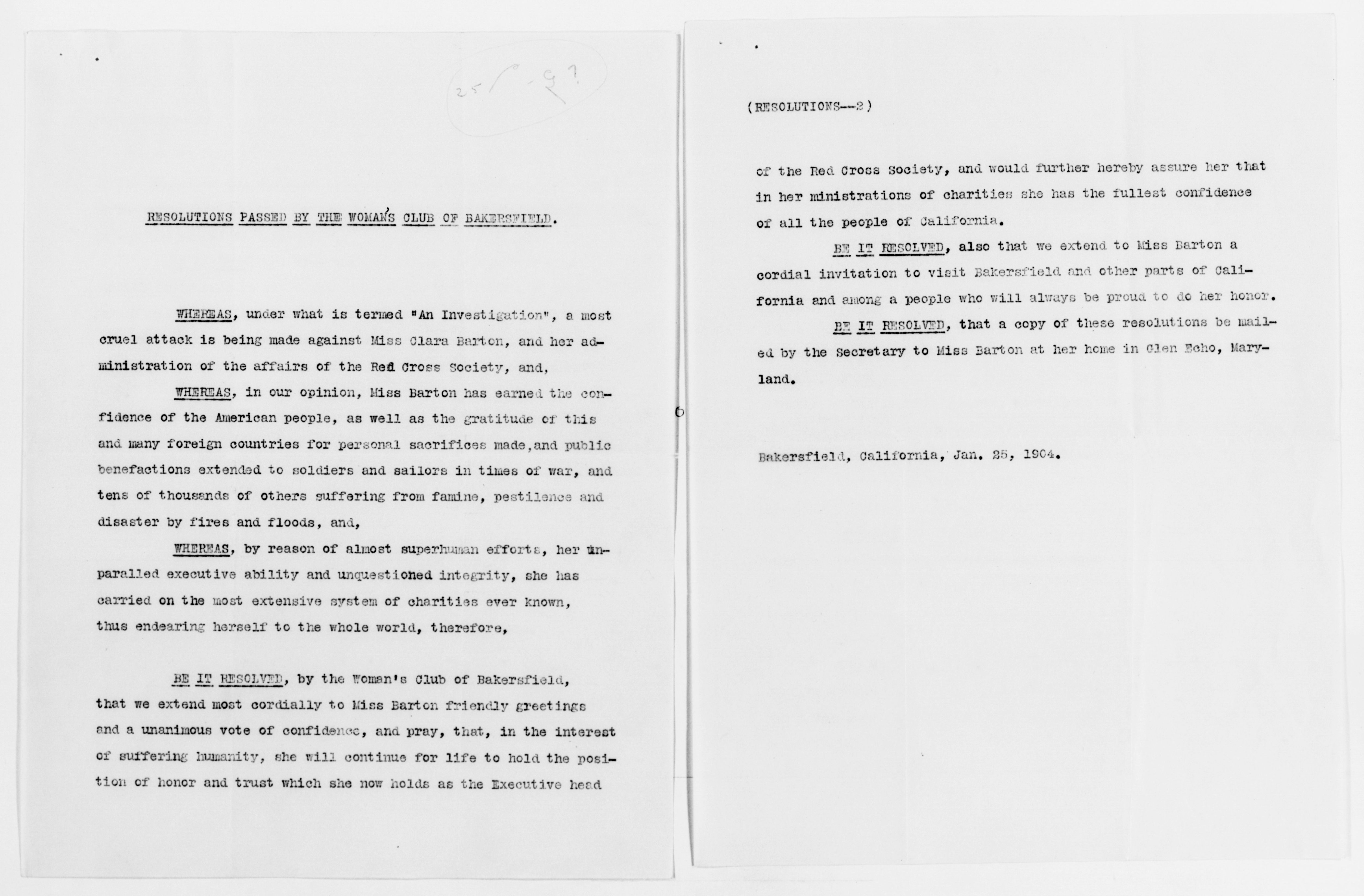 Scanned image of the current content page