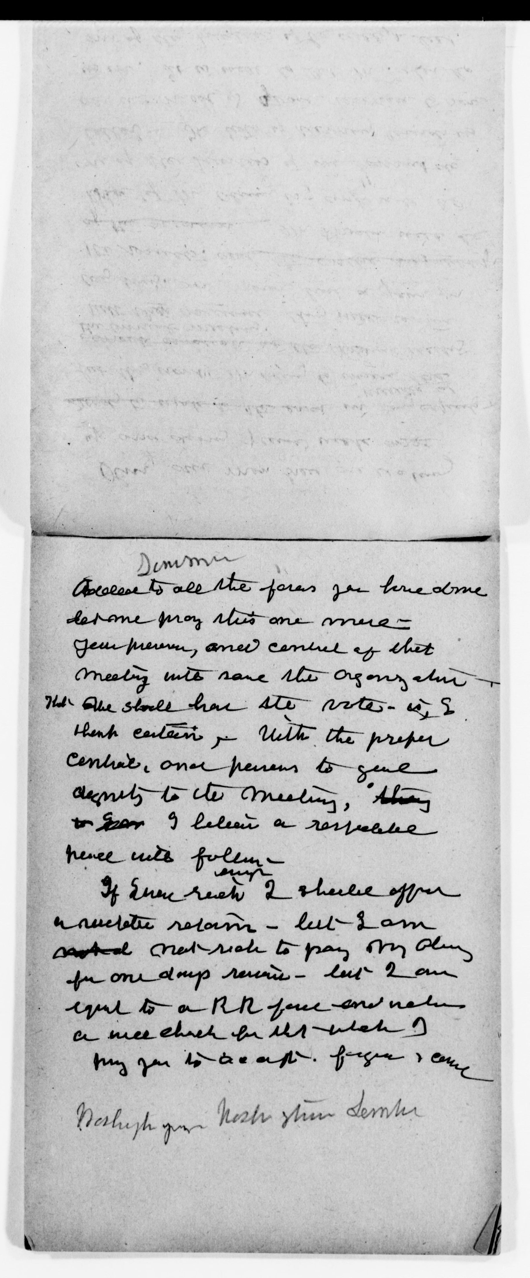 Scanned image of the current content page