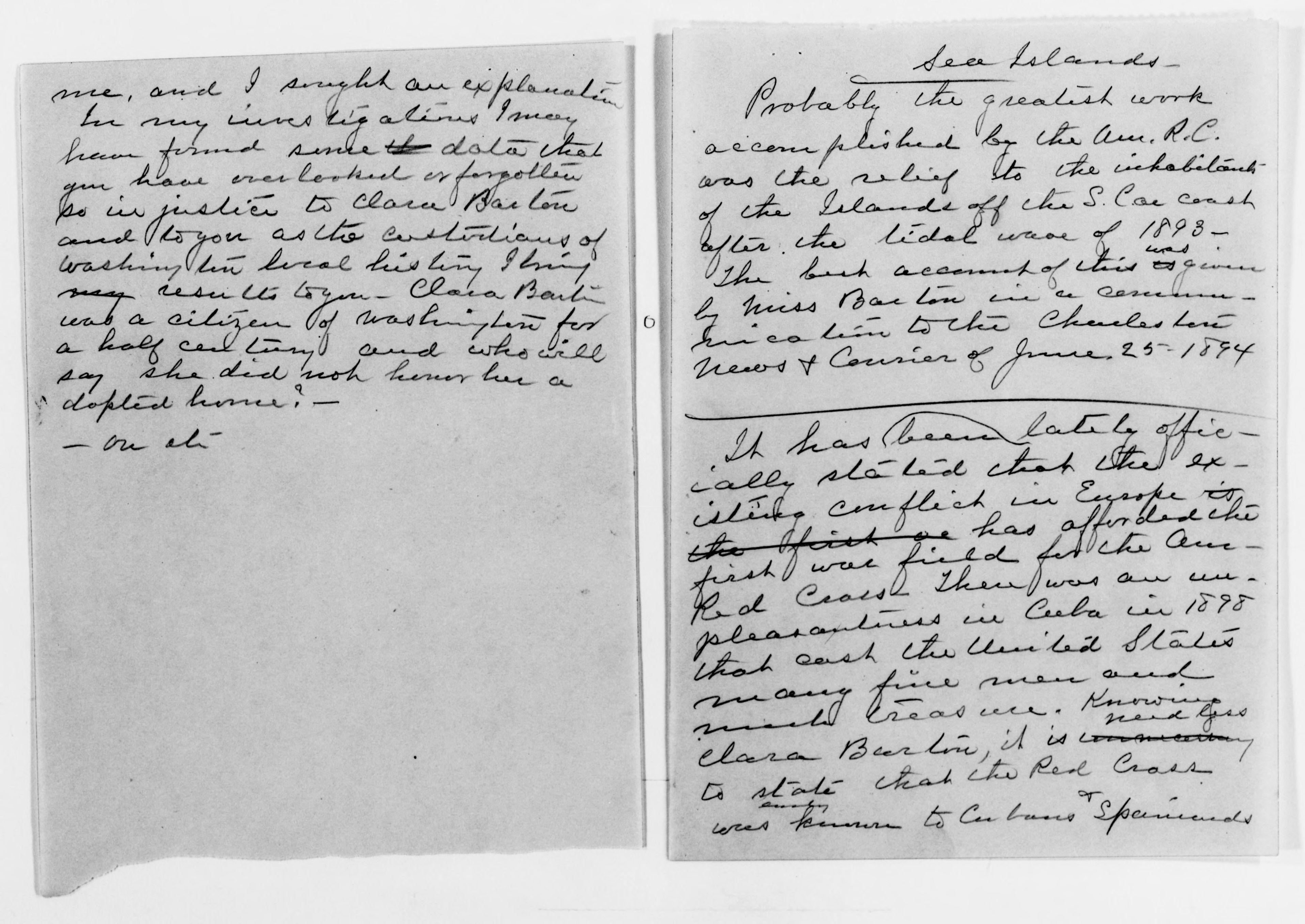 Scanned image of the current content page