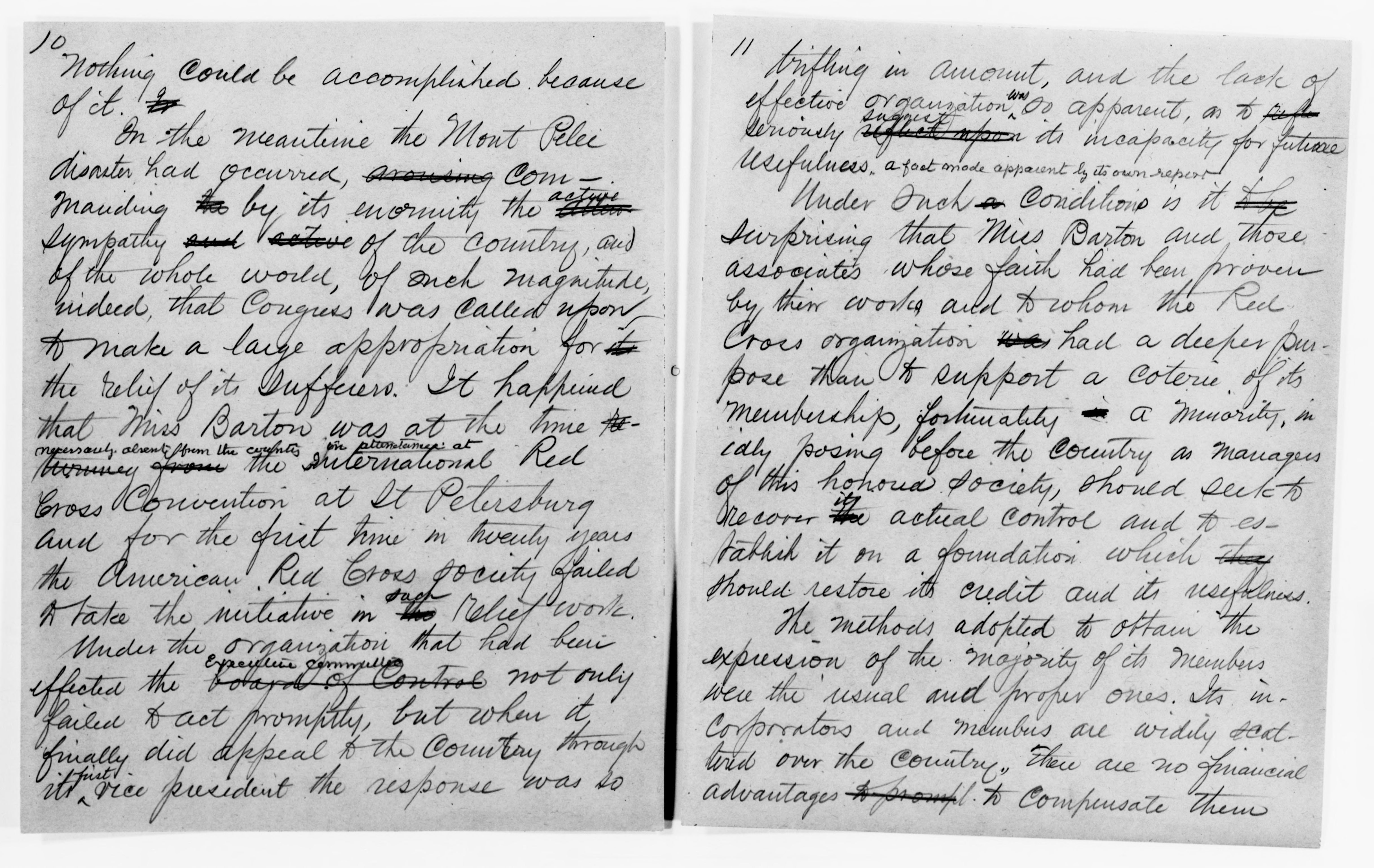 Scanned image of the current content page
