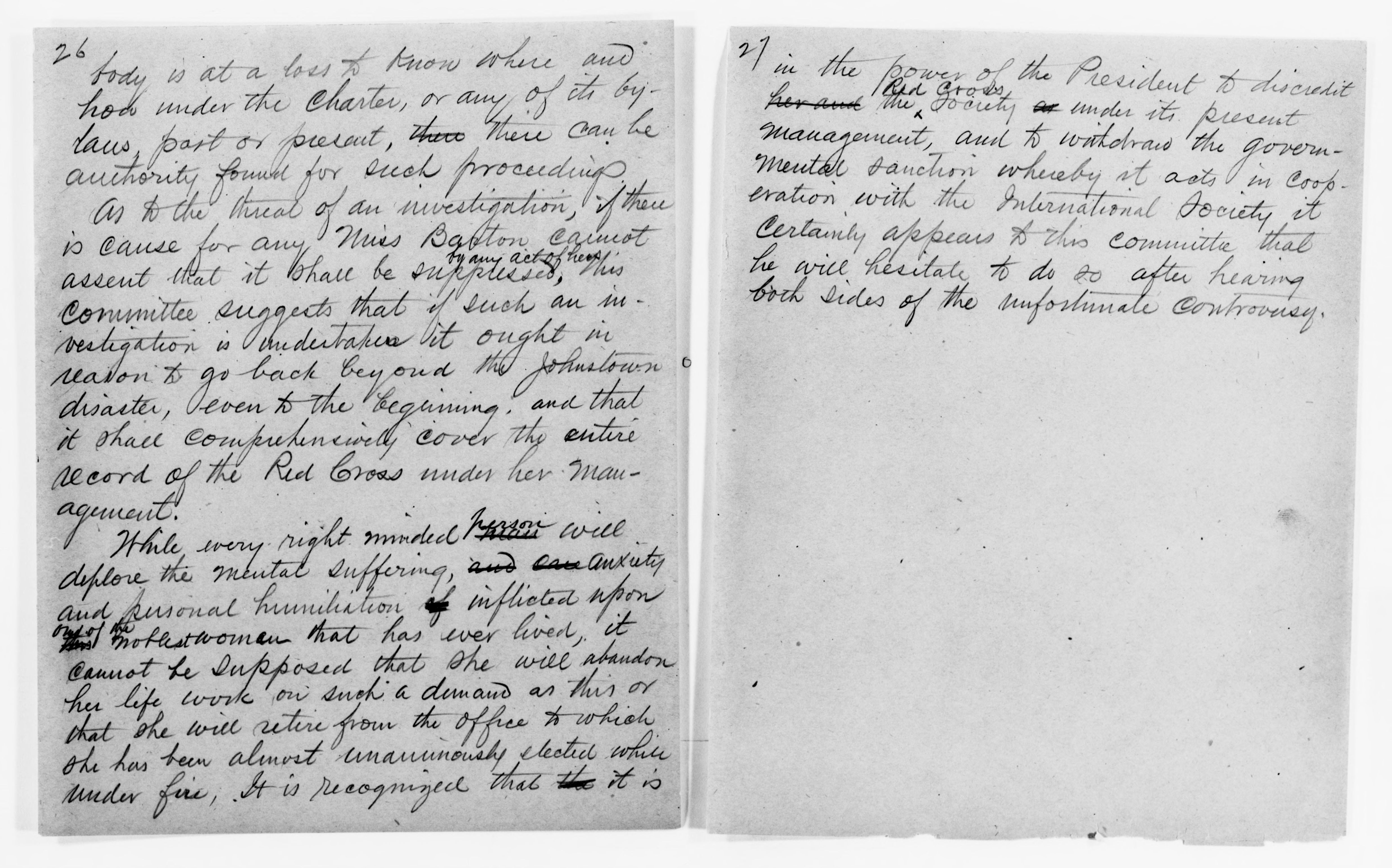 Scanned image of the current content page