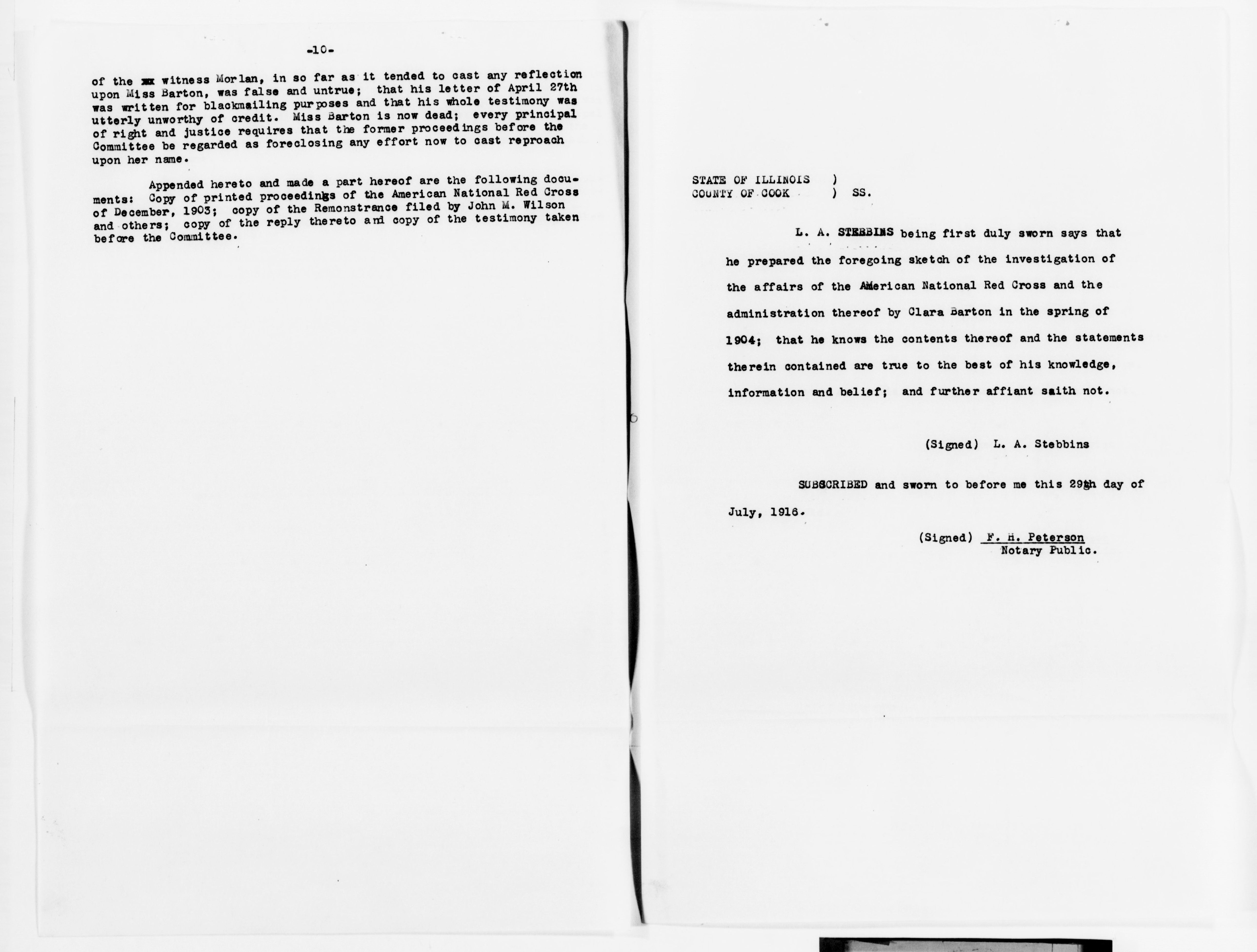 Scanned image of the current content page