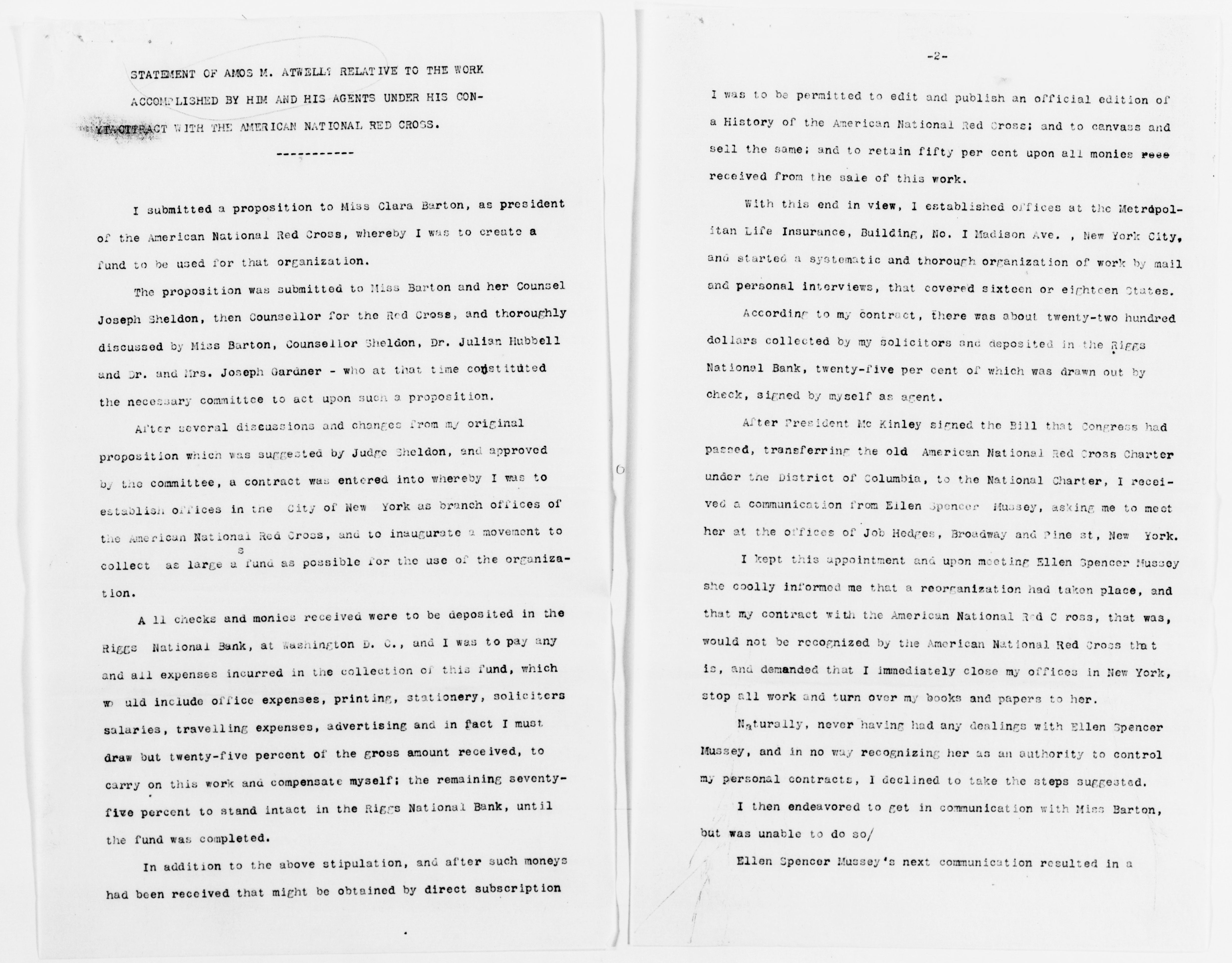 Scanned image of the current content page