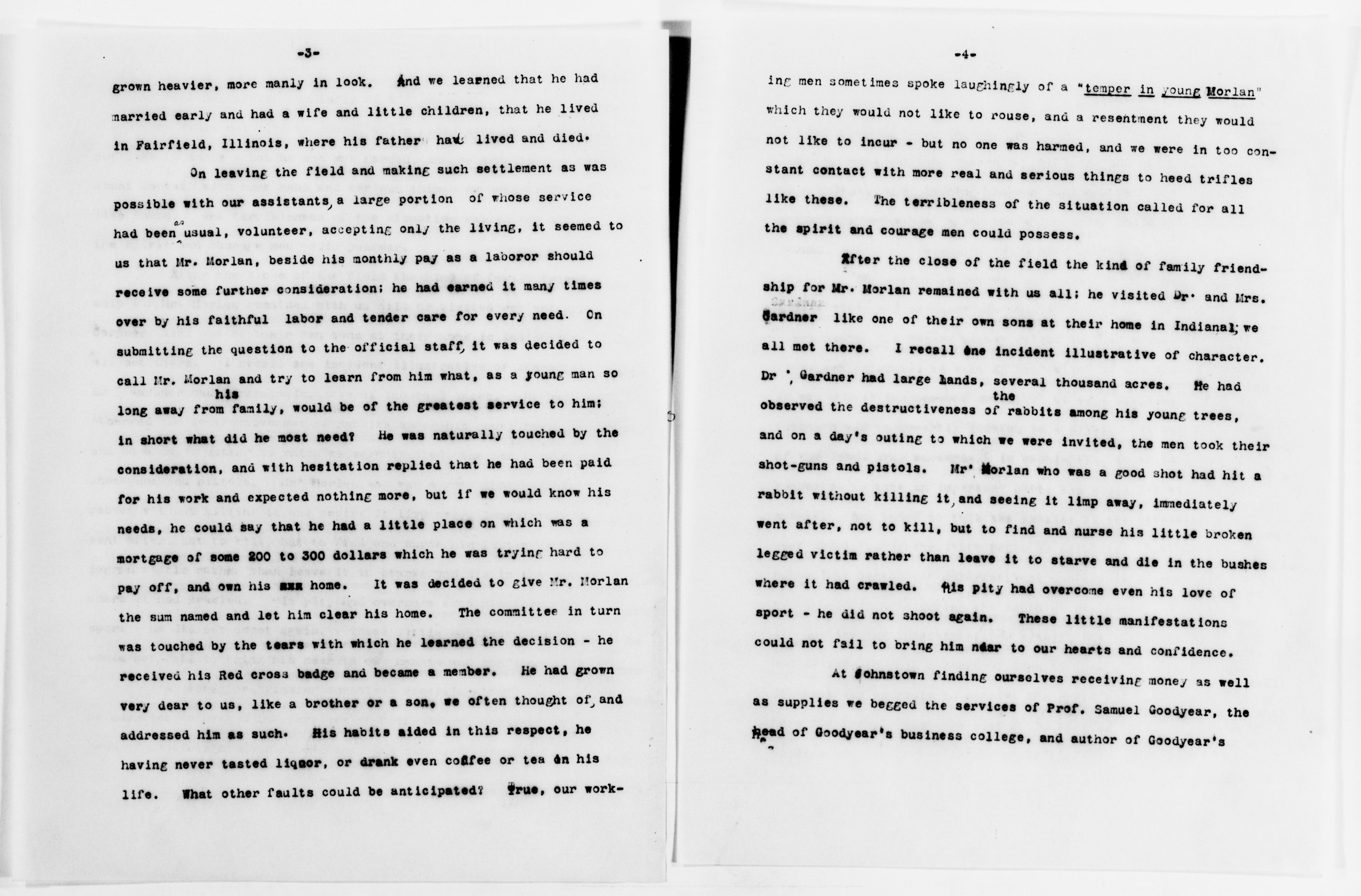 Scanned image of the current content page