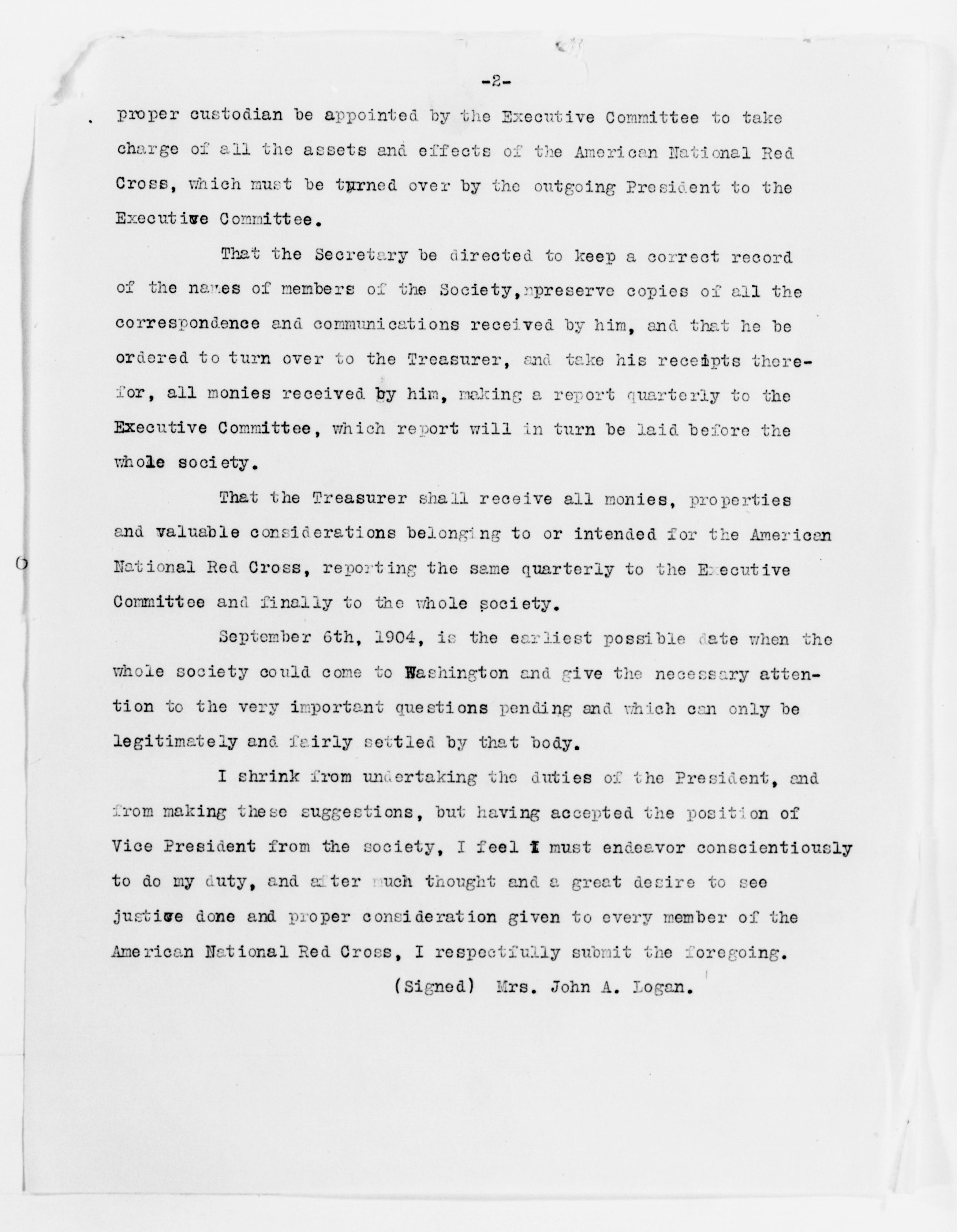 Scanned image of the current content page