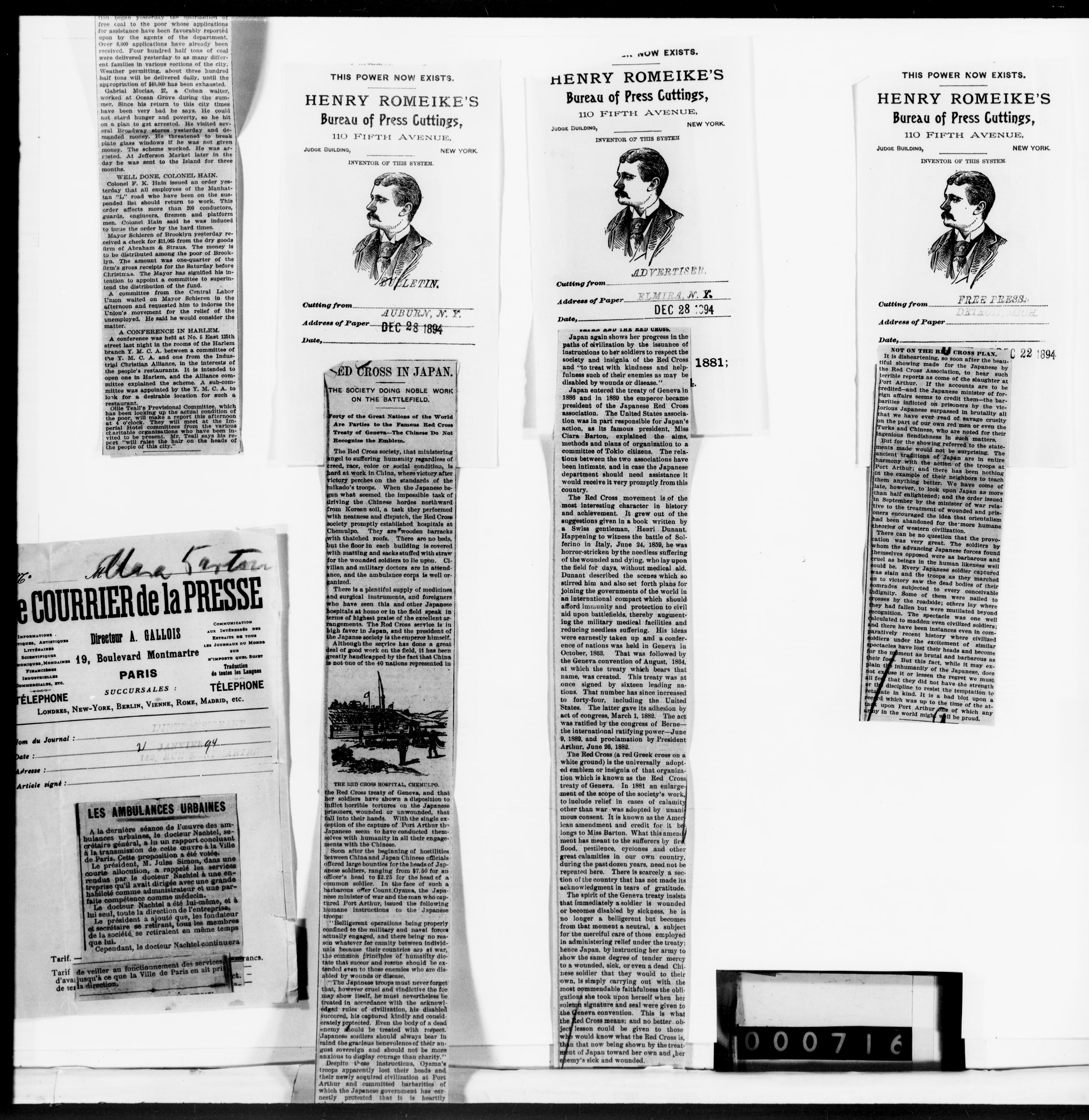 Scanned image of the current content page
