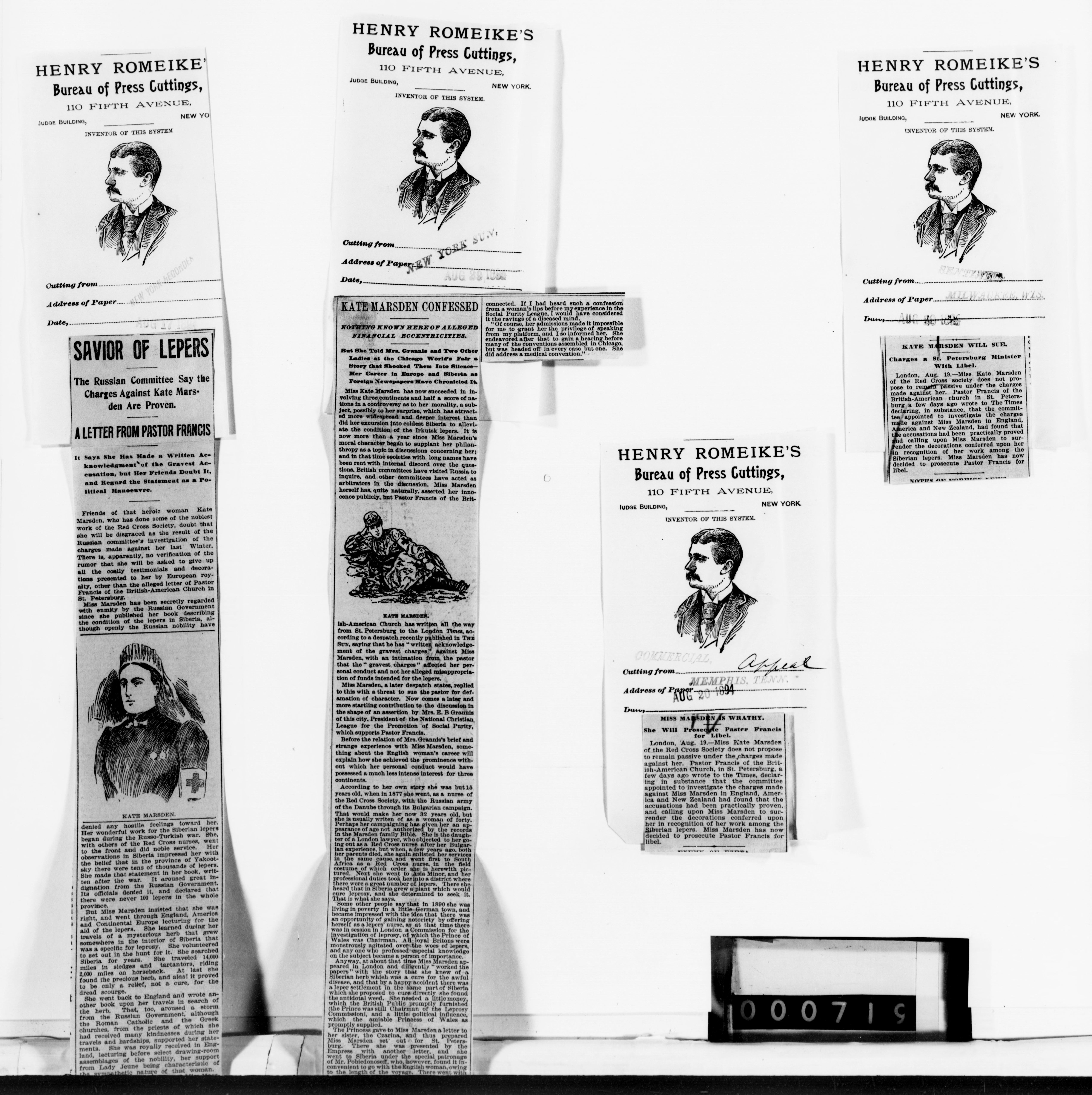 Scanned image of the current content page