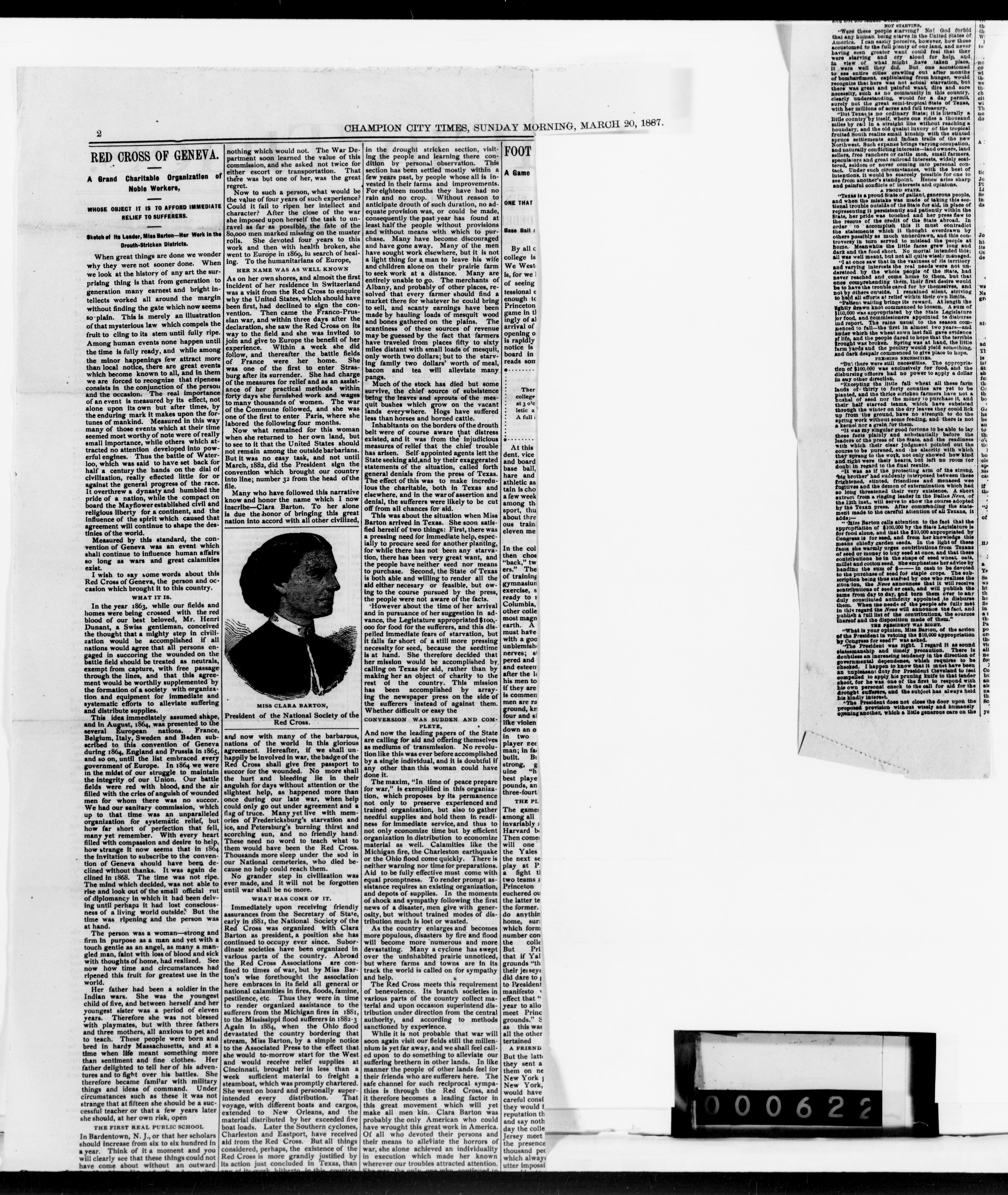 Scanned image of the current content page