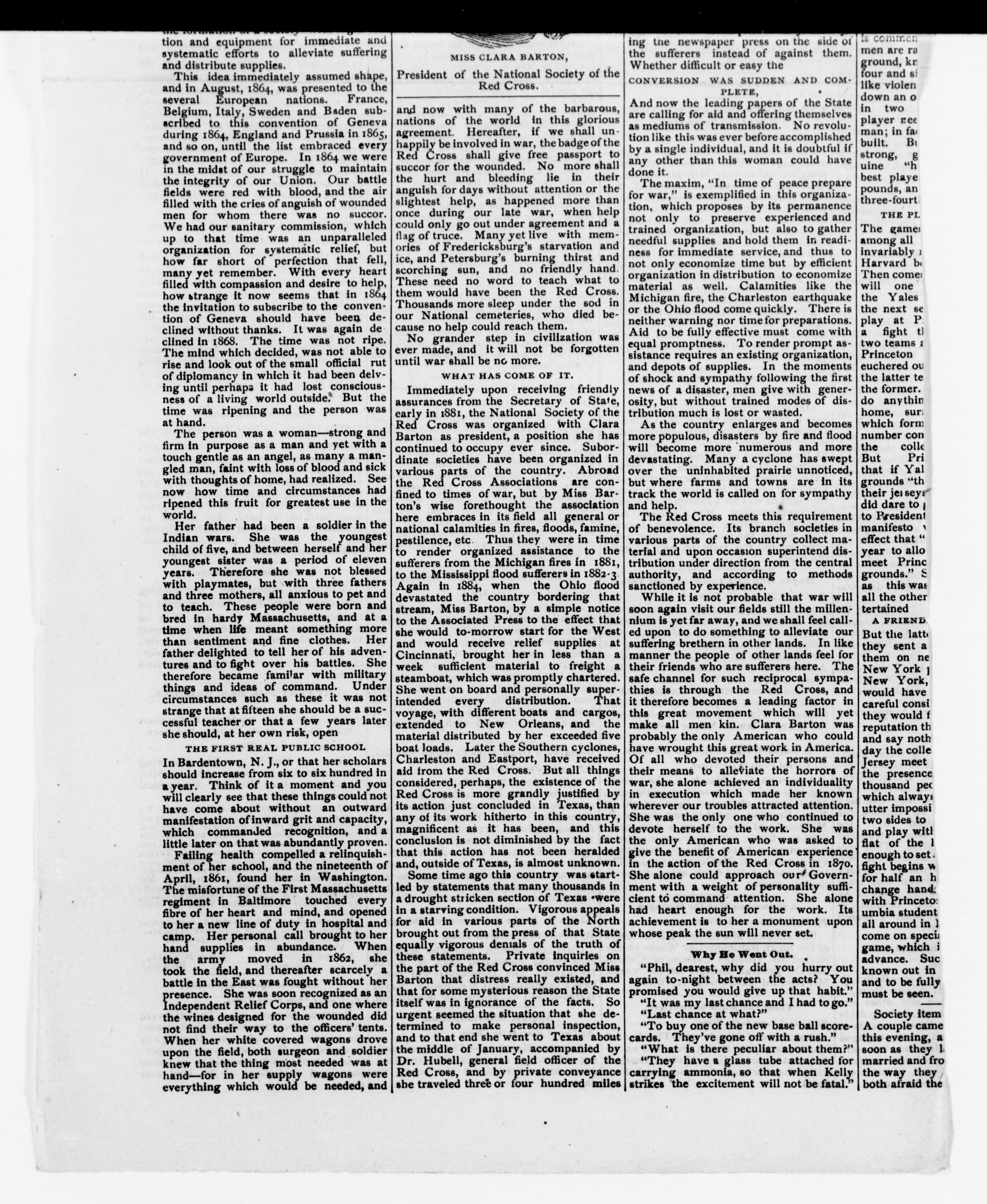 Scanned image of the current content page
