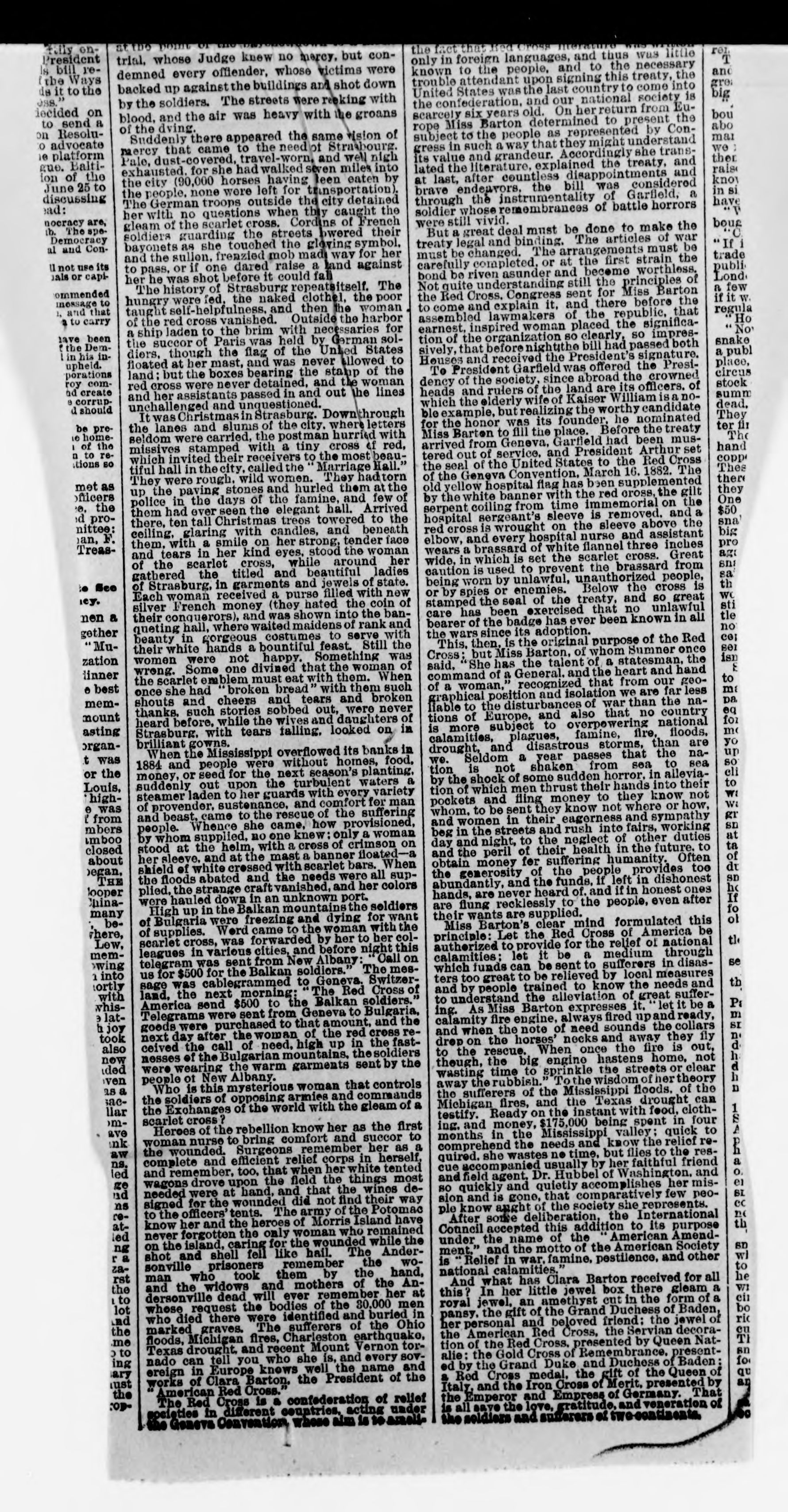 Scanned image of the current content page