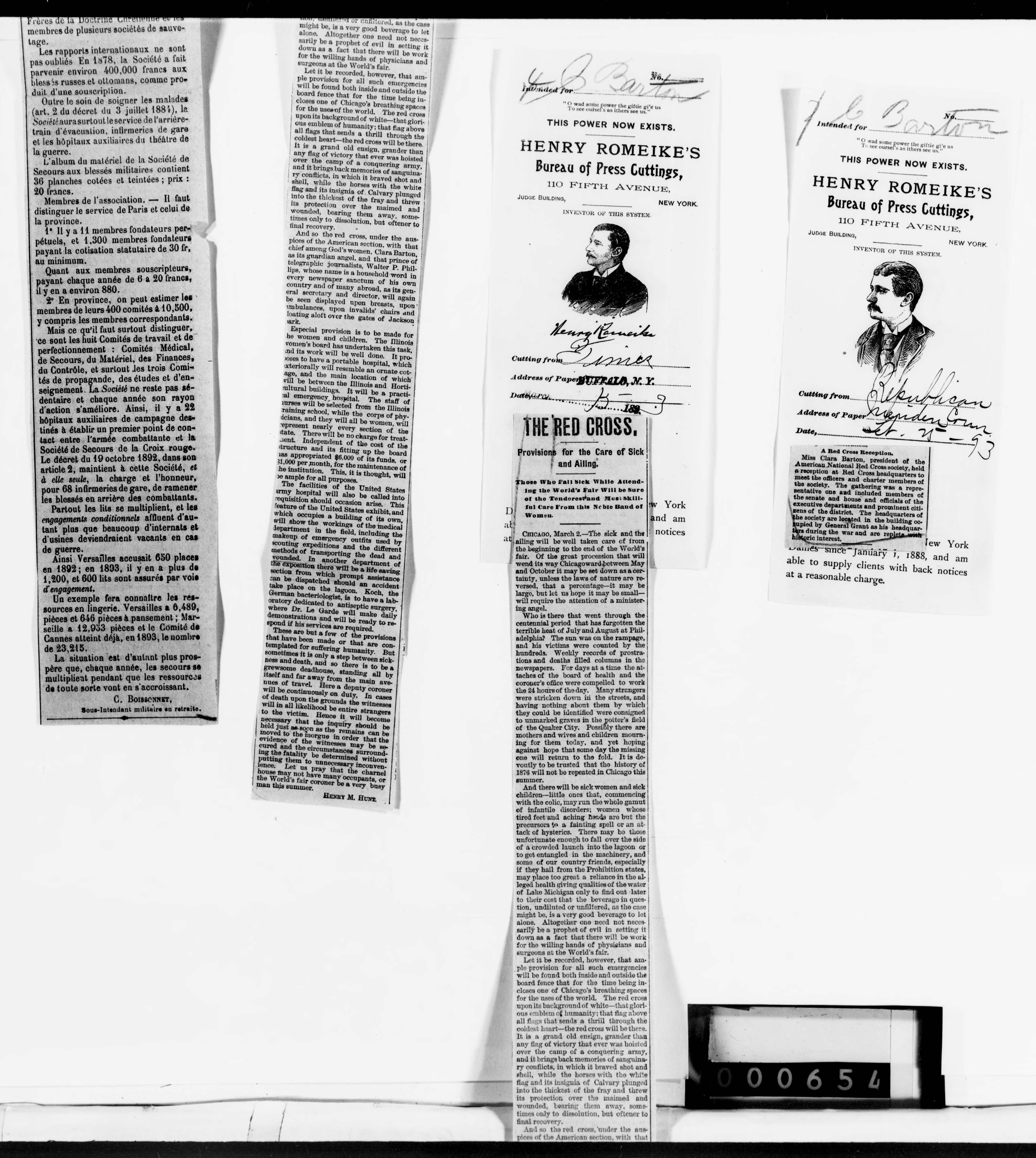 Scanned image of the current content page