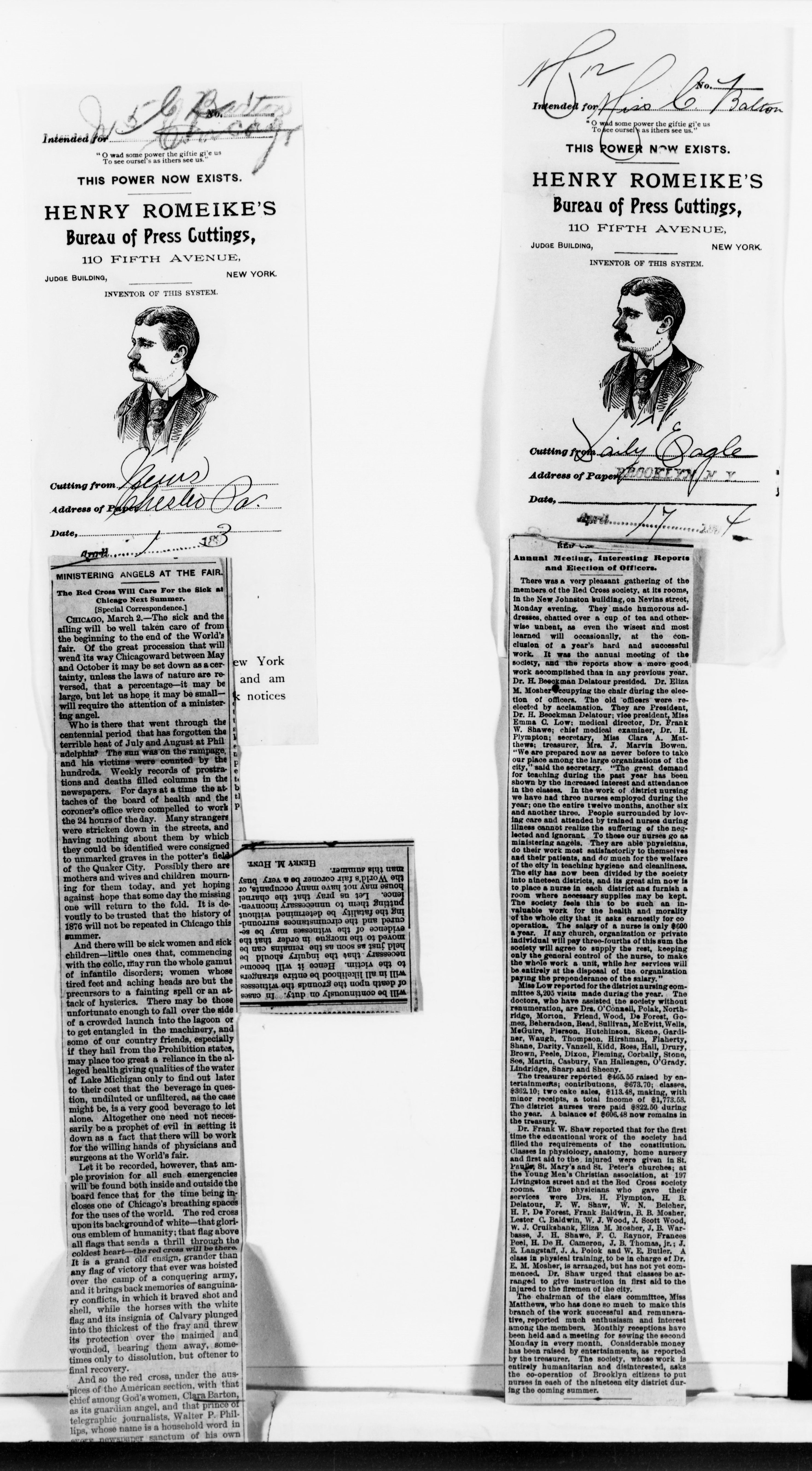 Scanned image of the current content page