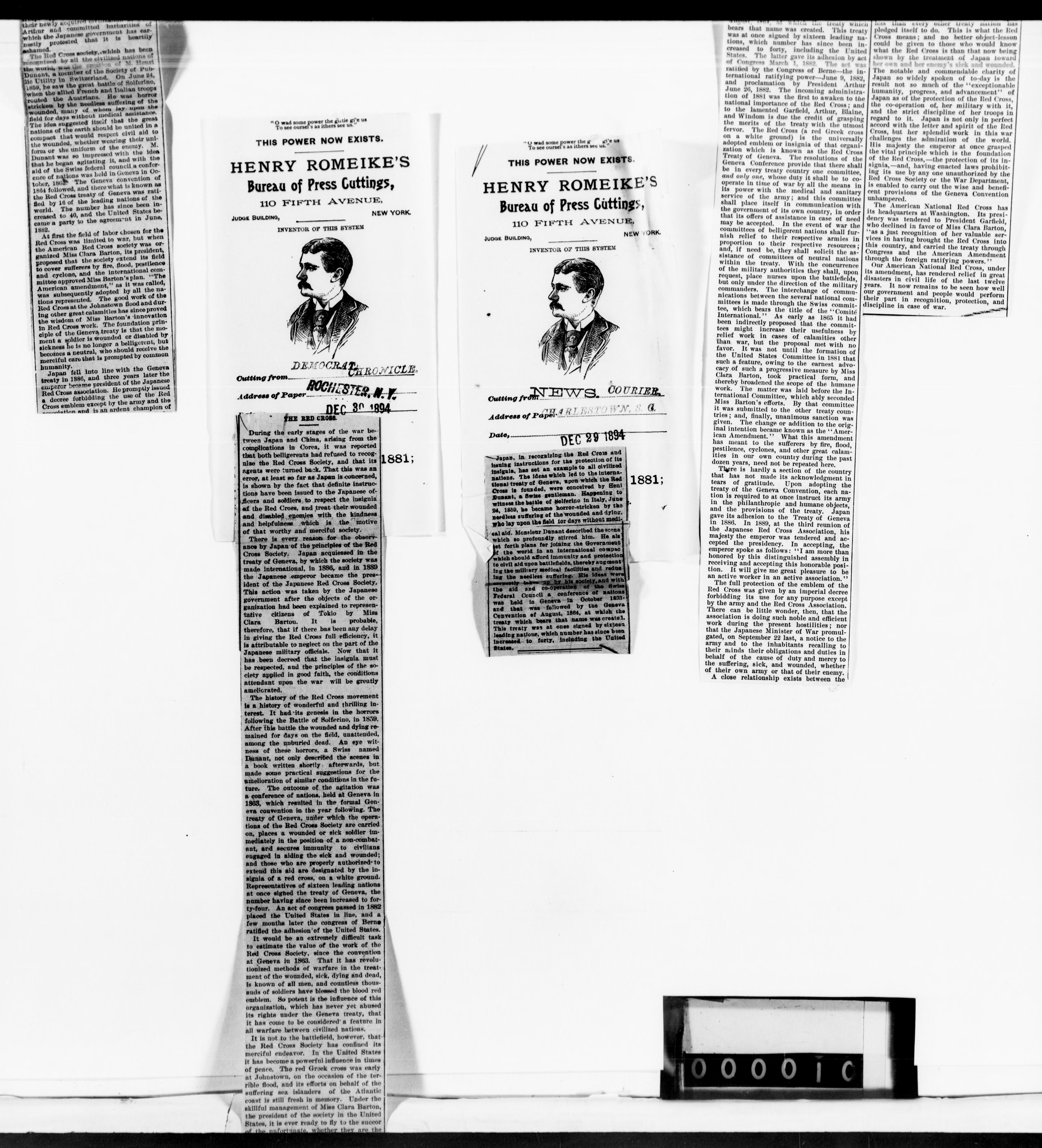 Scanned image of the current content page