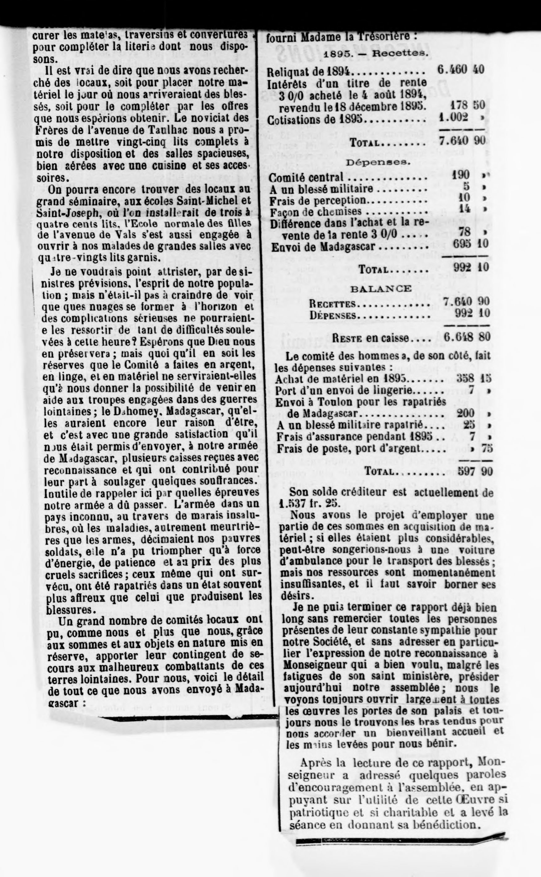 Scanned image of the current content page