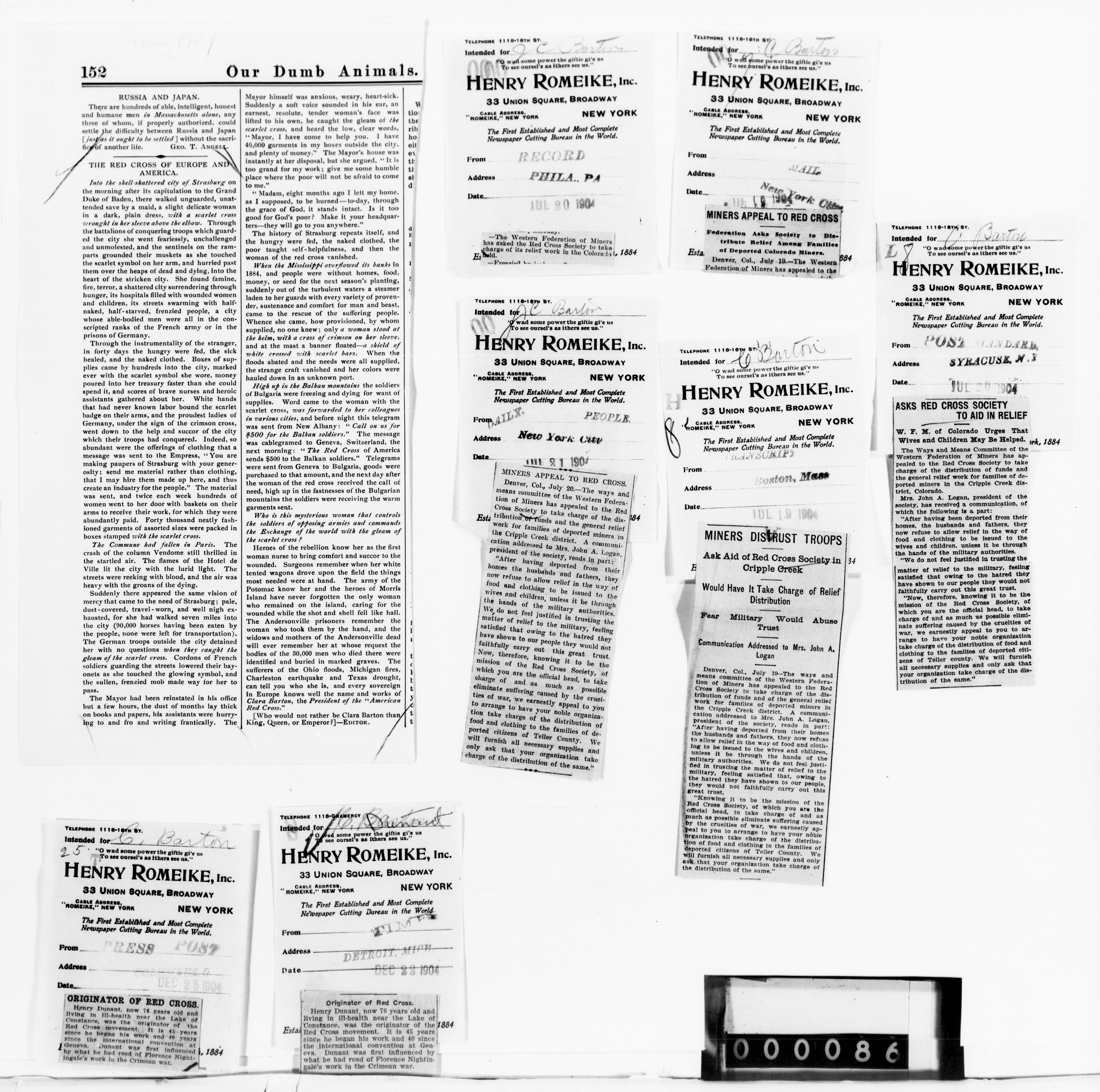 Scanned image of the current content page