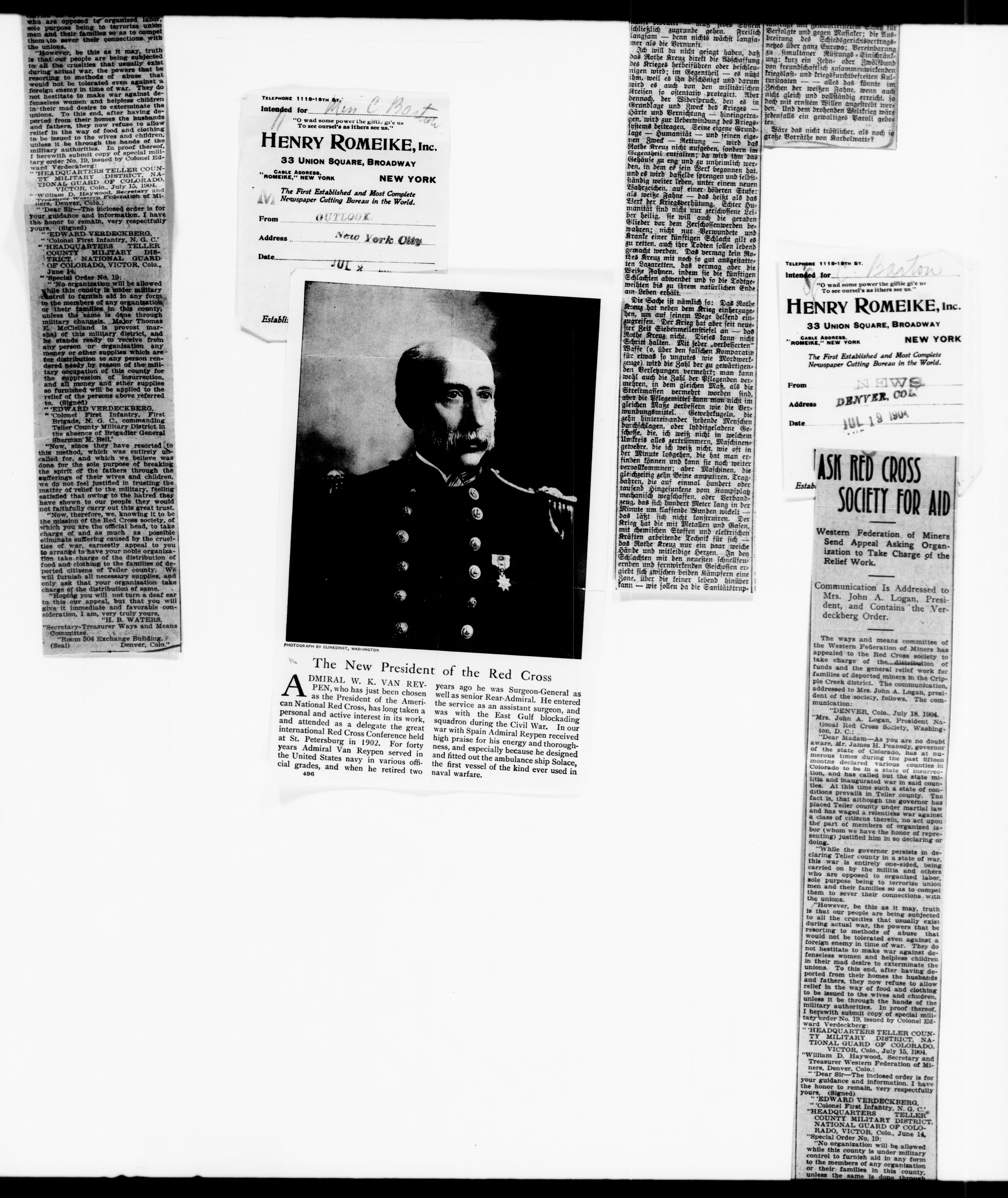 Scanned image of the current content page