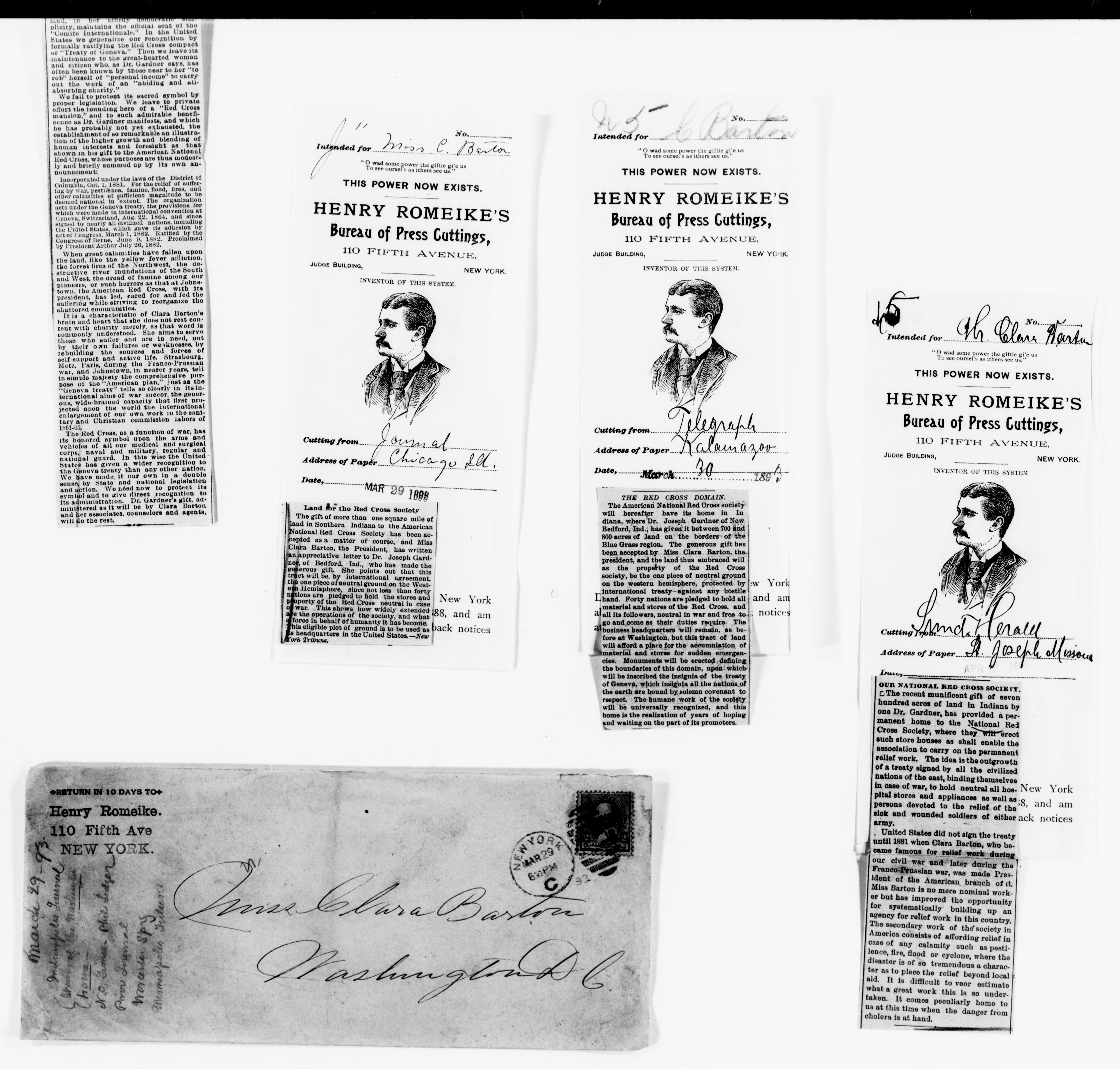 Scanned image of the current content page