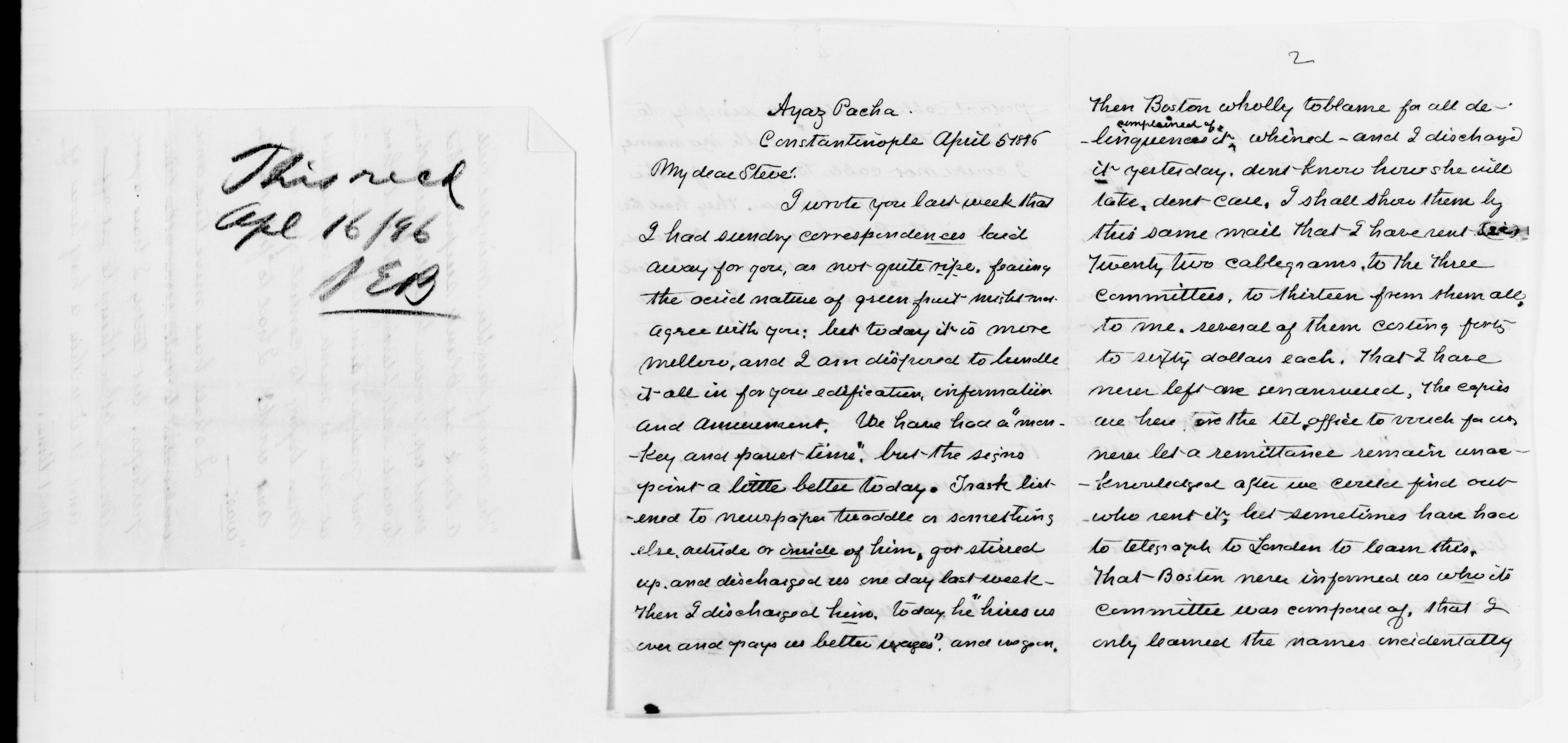Scanned image of the current content page