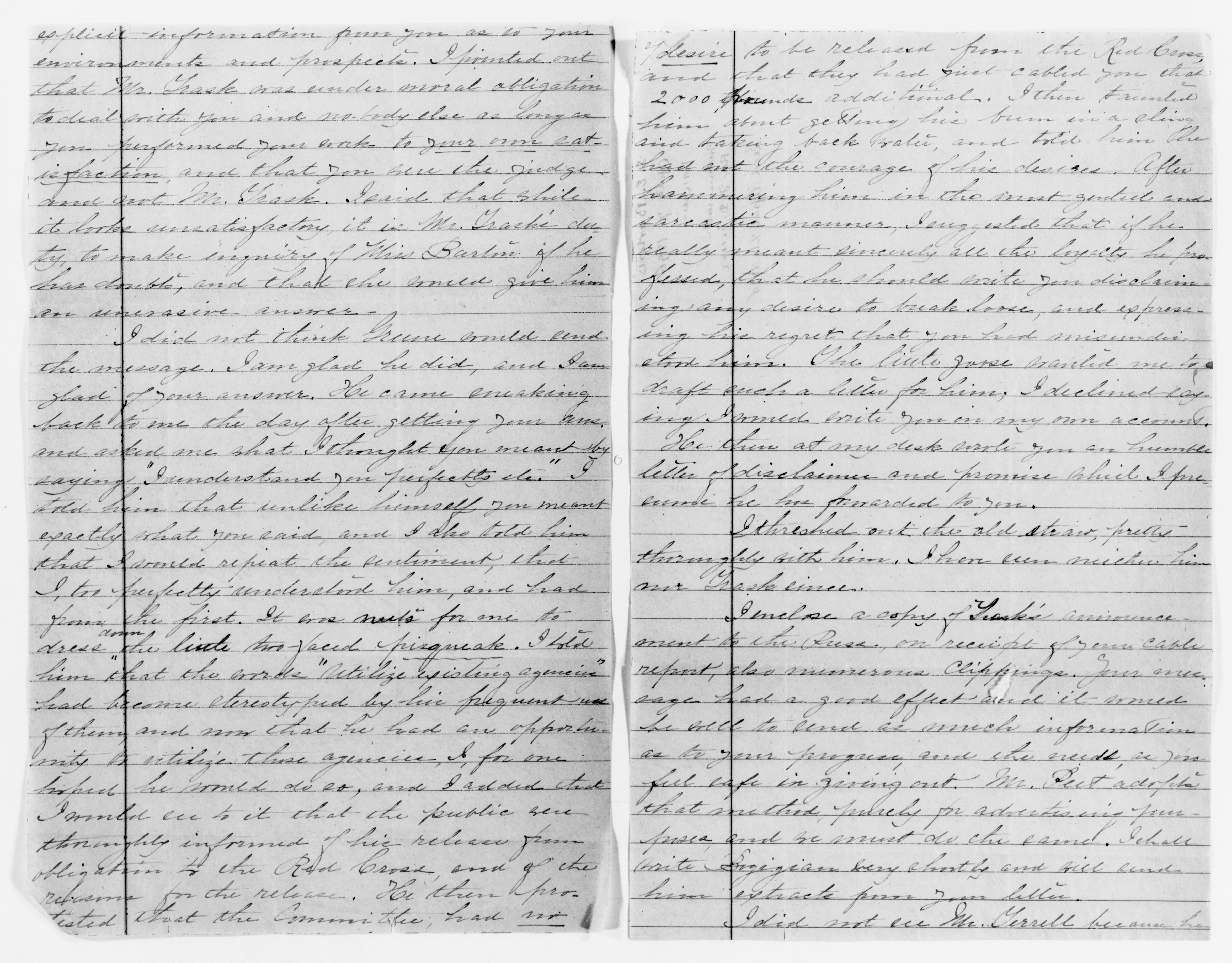 Scanned image of the current content page