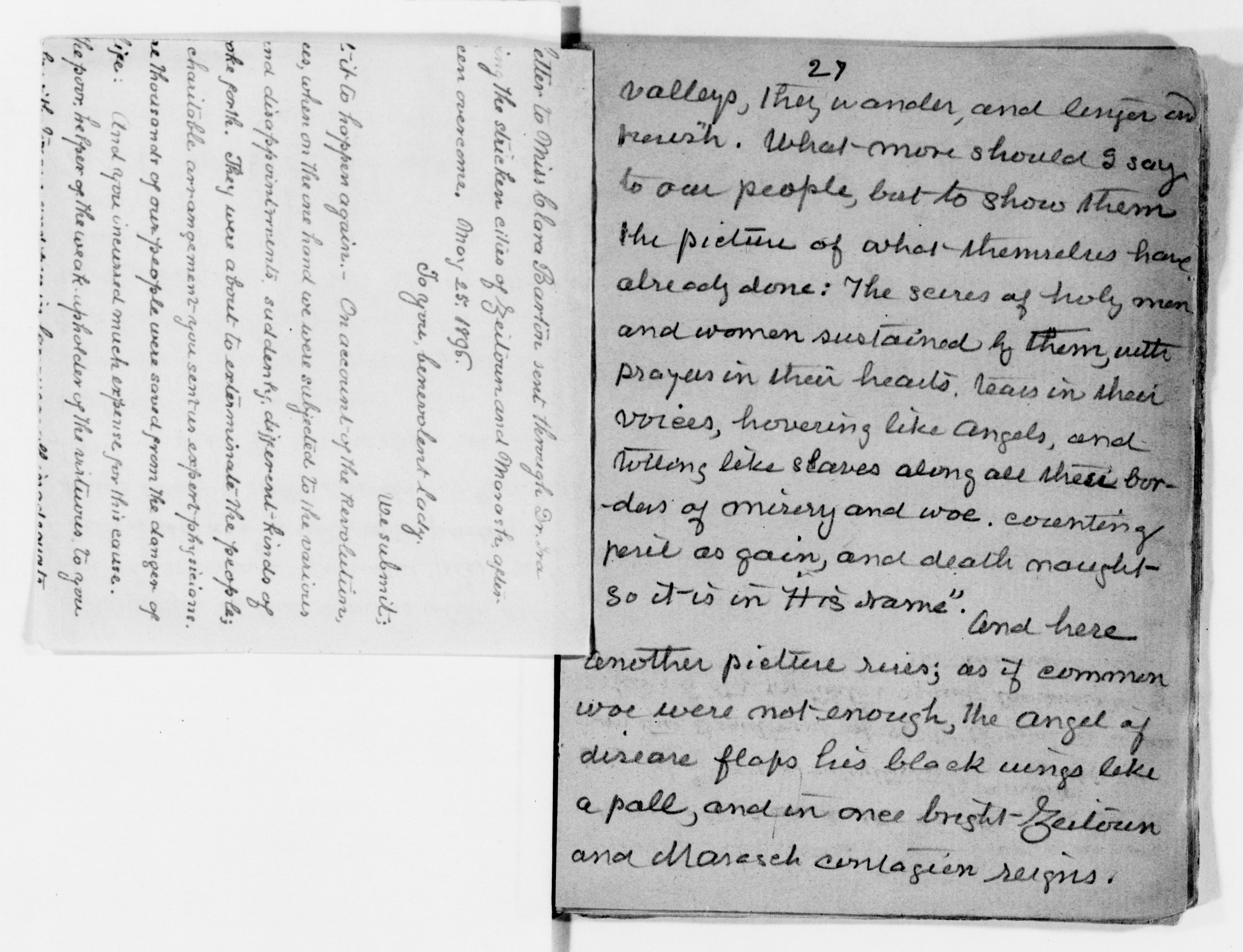 Scanned image of the current content page