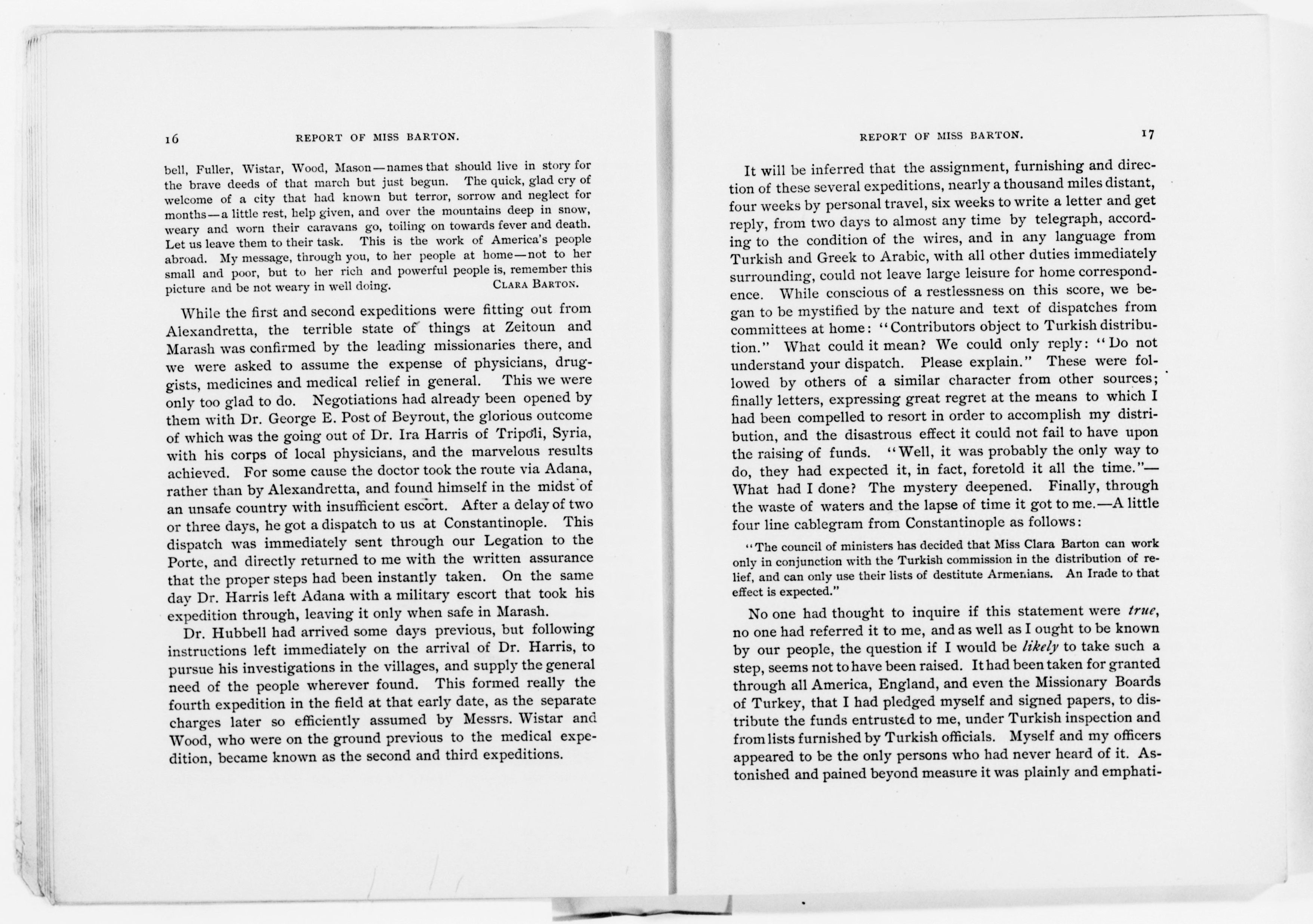 Scanned image of the current content page
