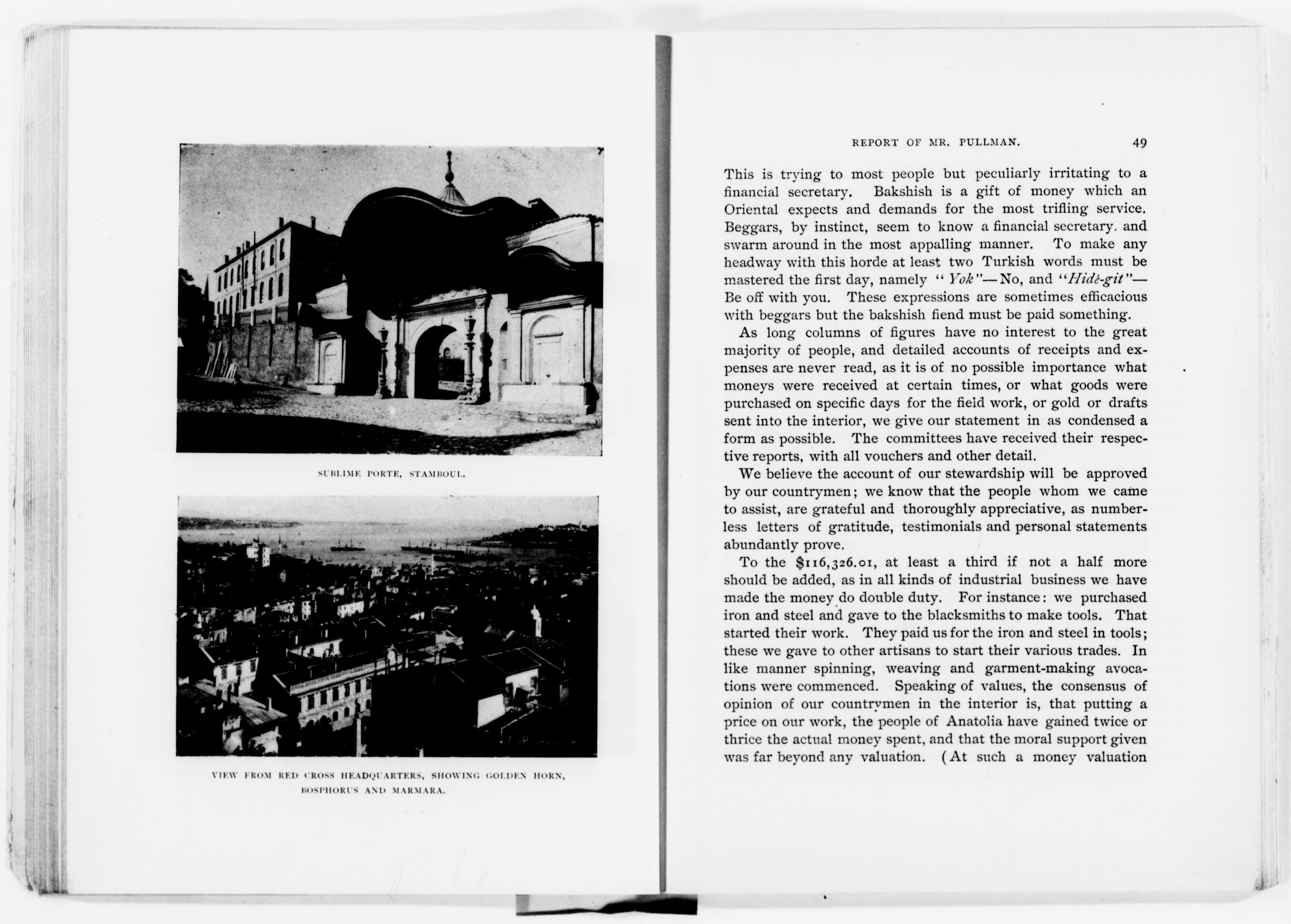 Scanned image of the current content page