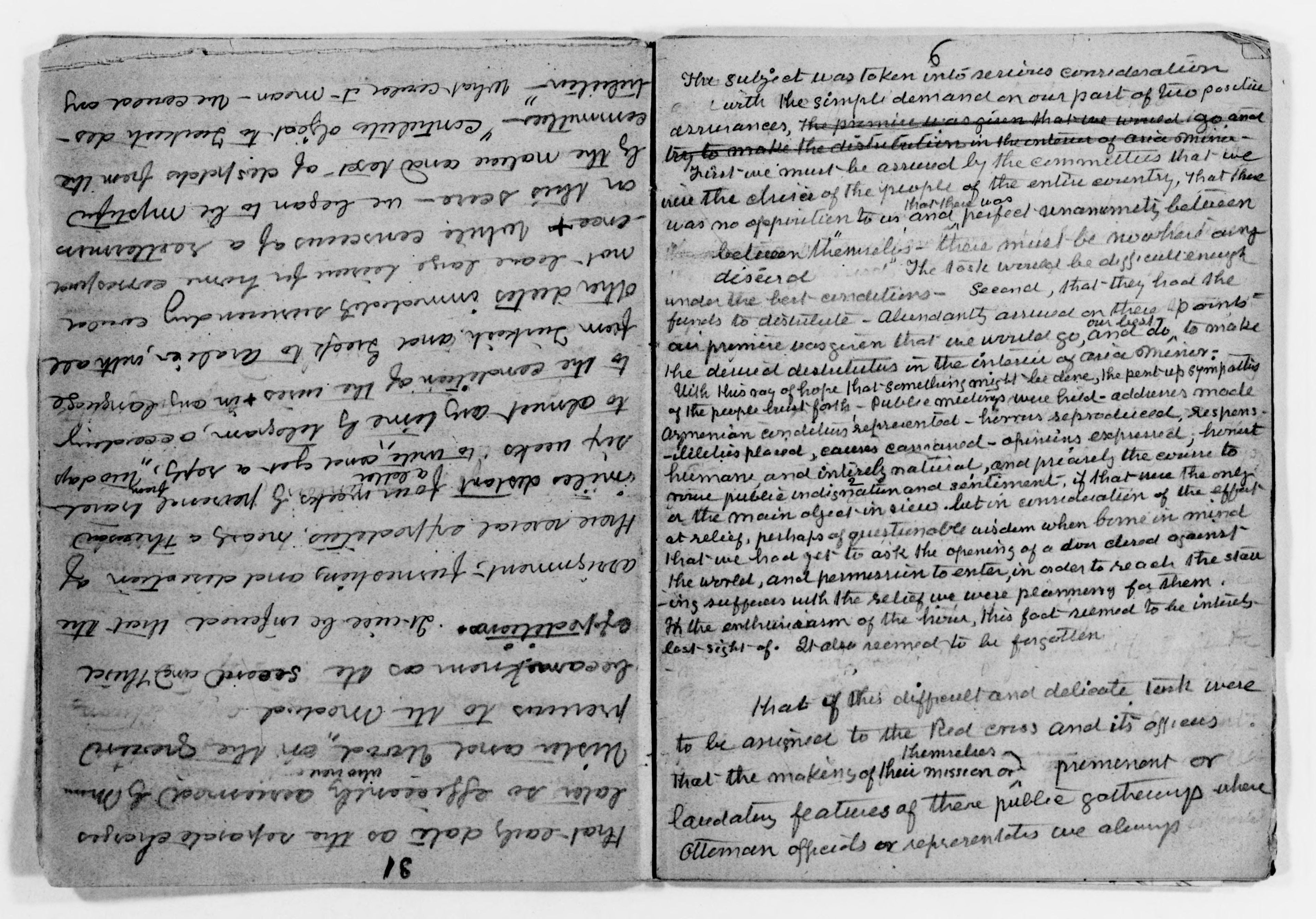 Scanned image of the current content page