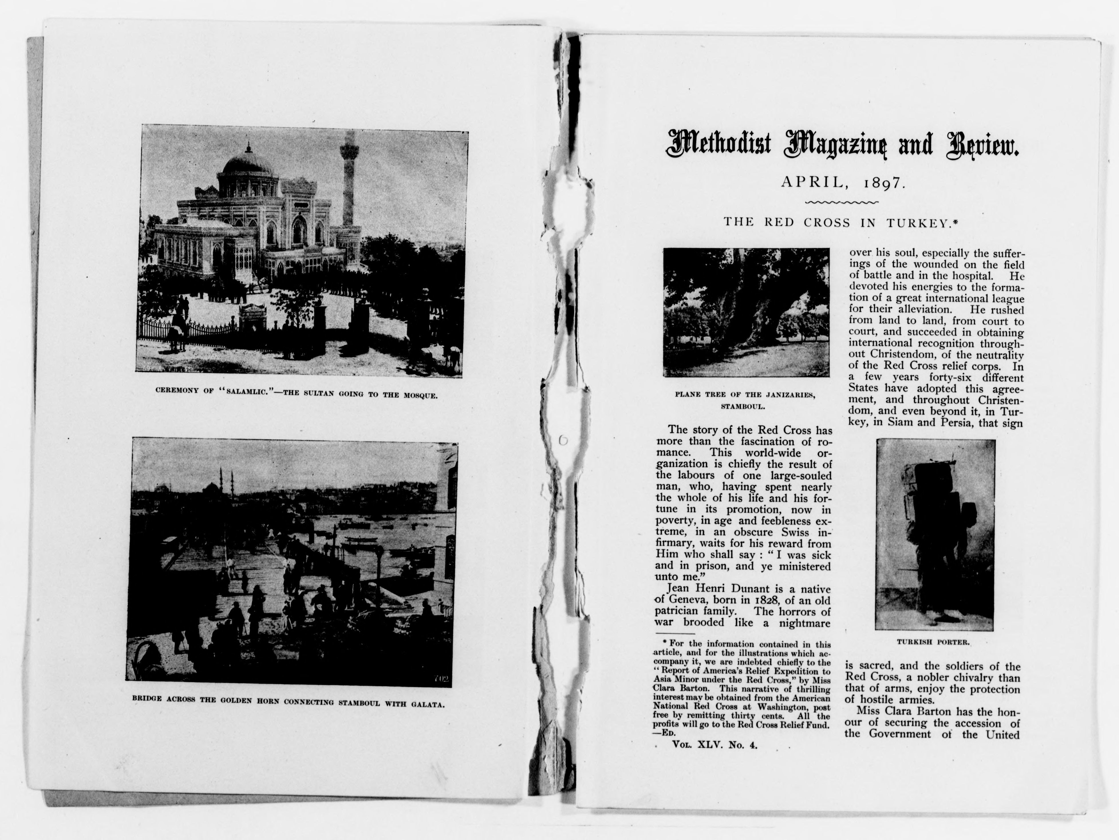 Scanned image of the current content page