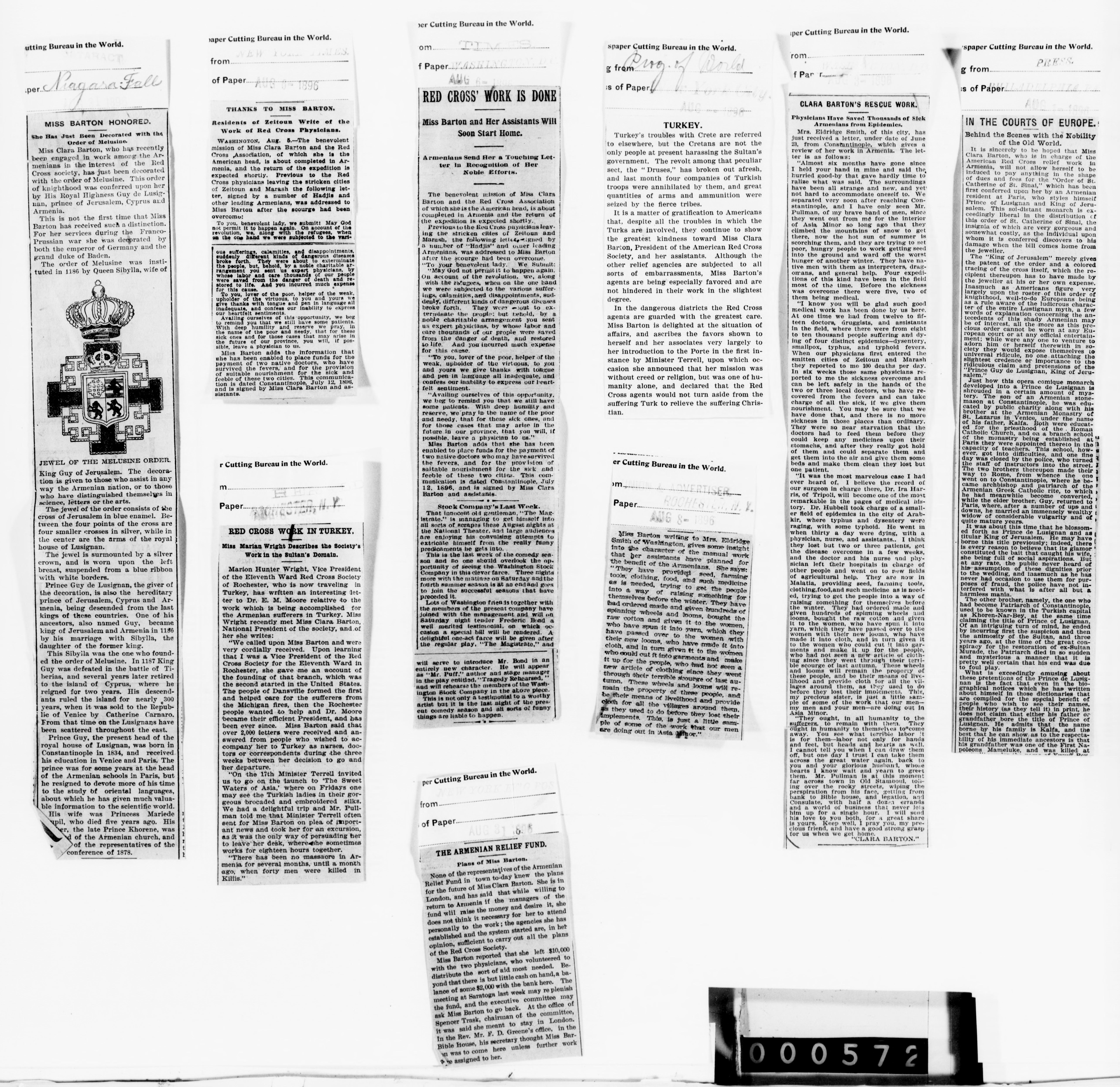 Scanned image of the current content page