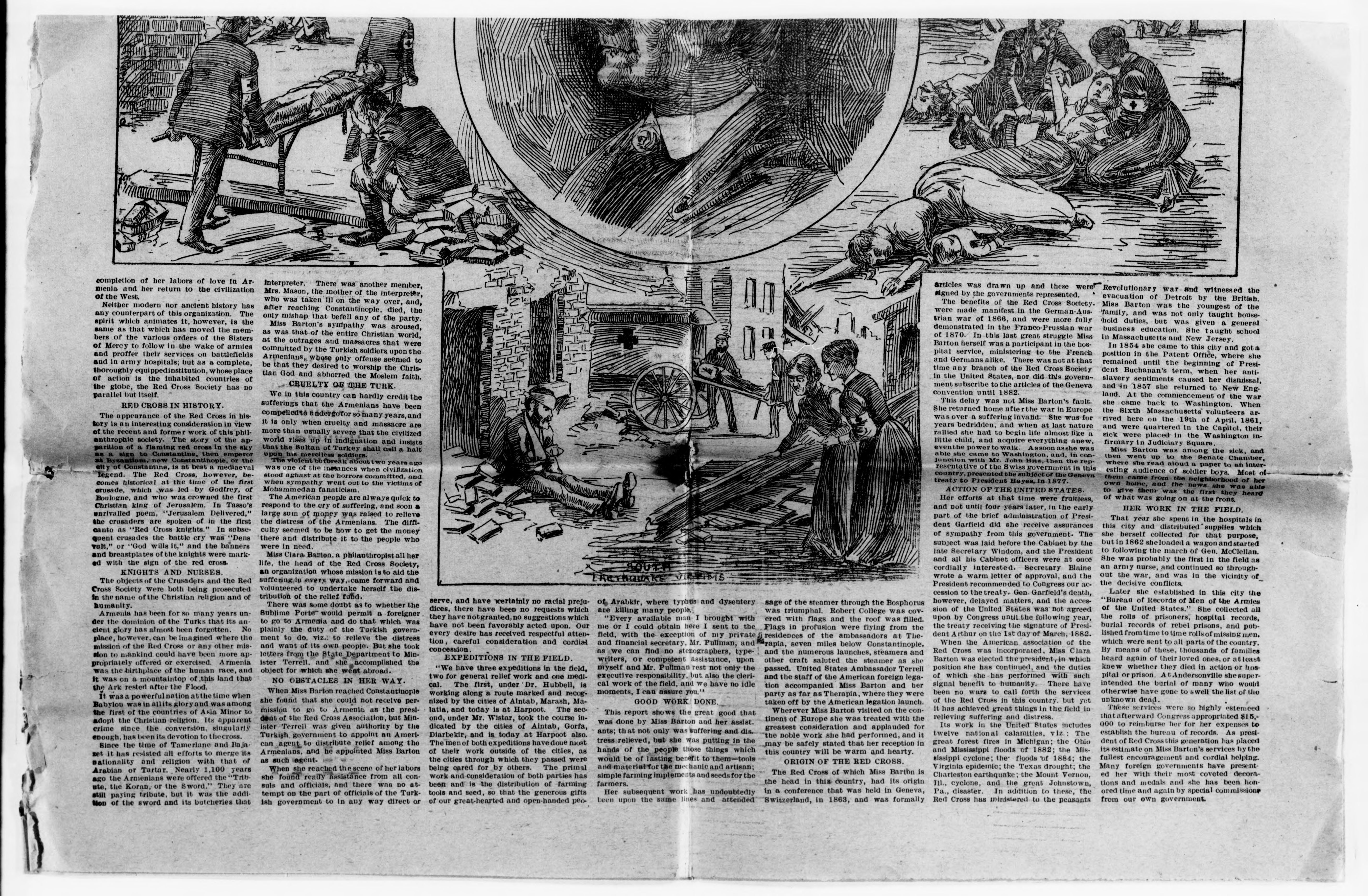 Scanned image of the current content page