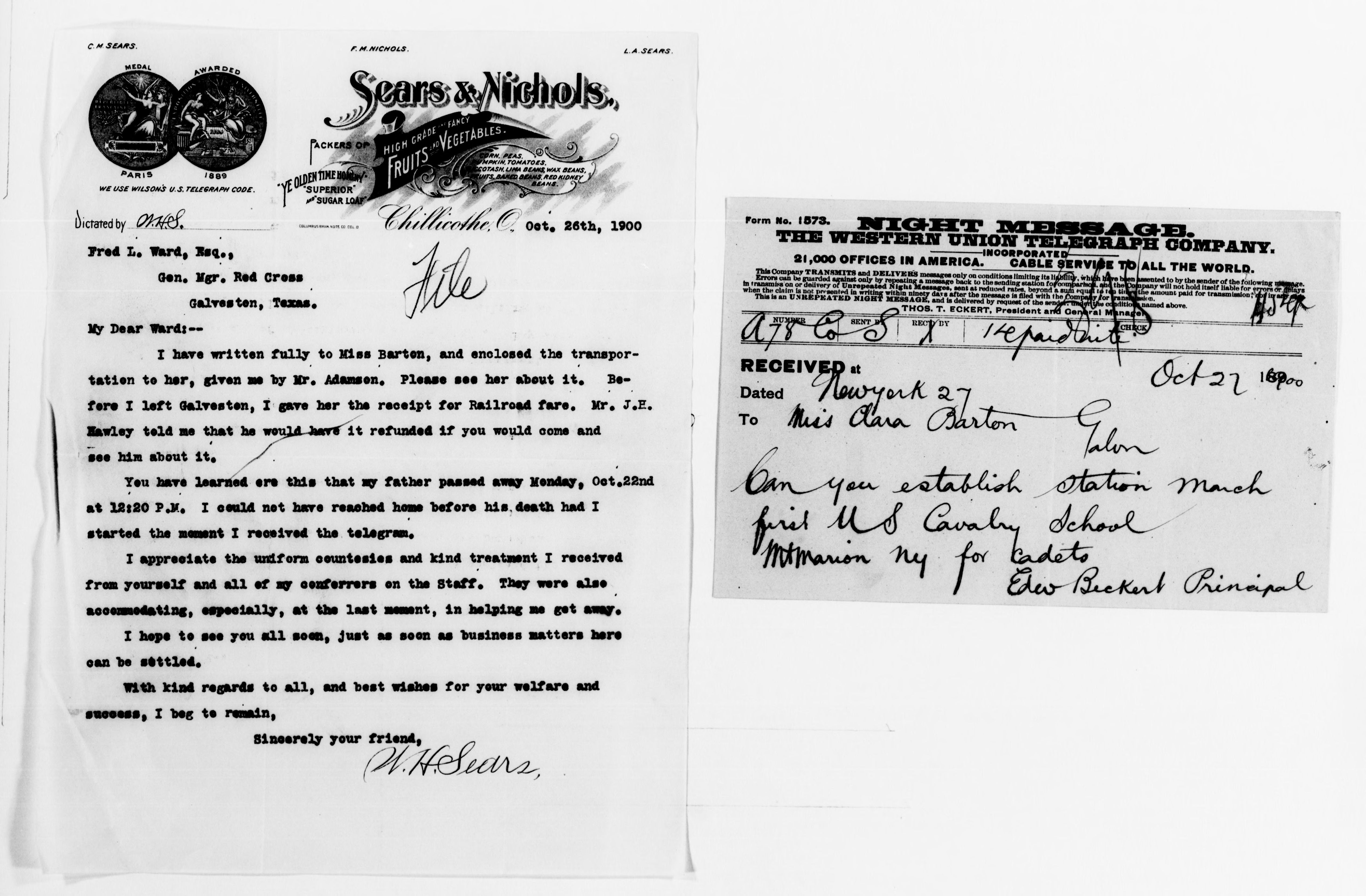 Scanned image of the current content page