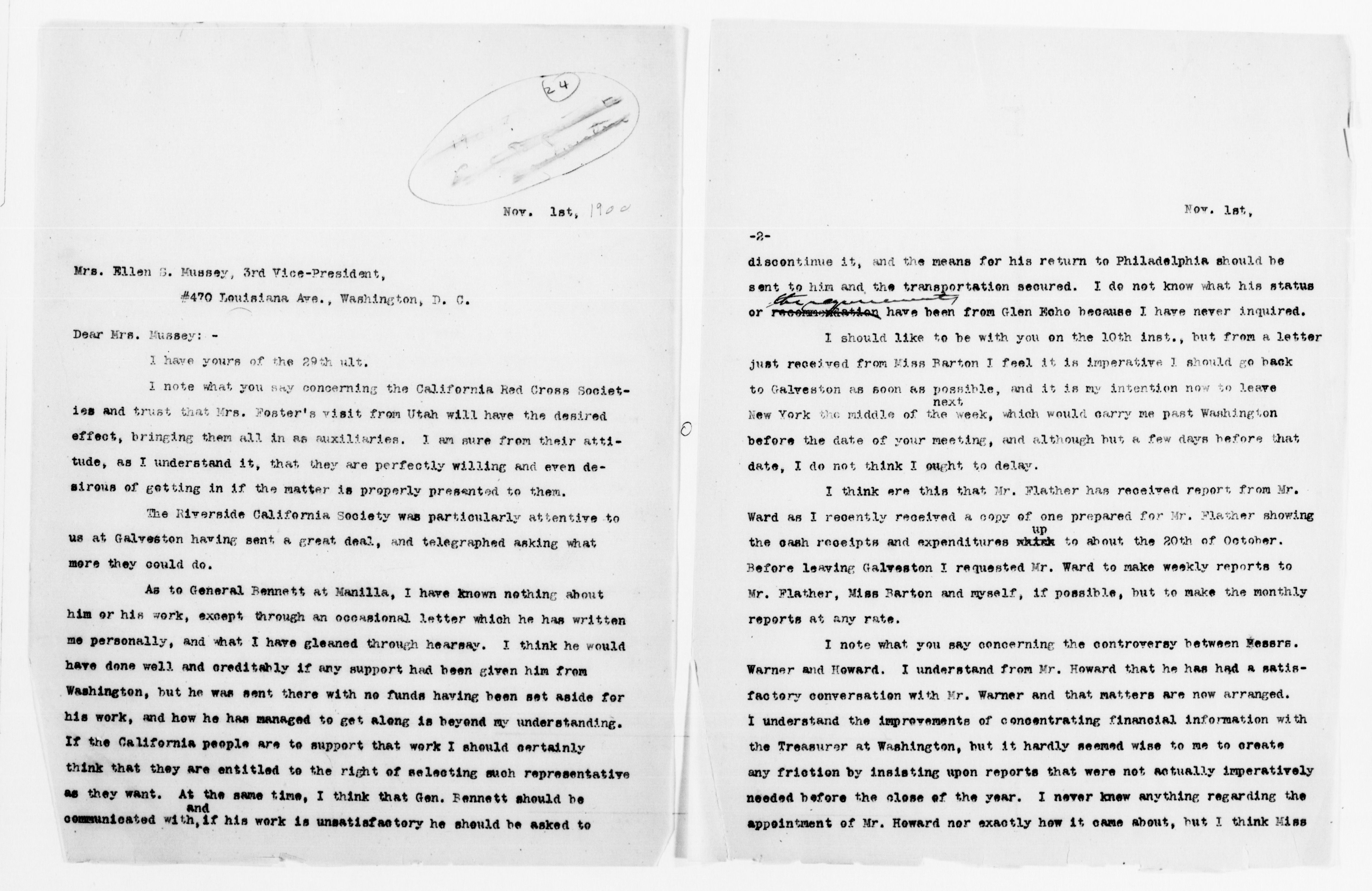 Scanned image of the current content page