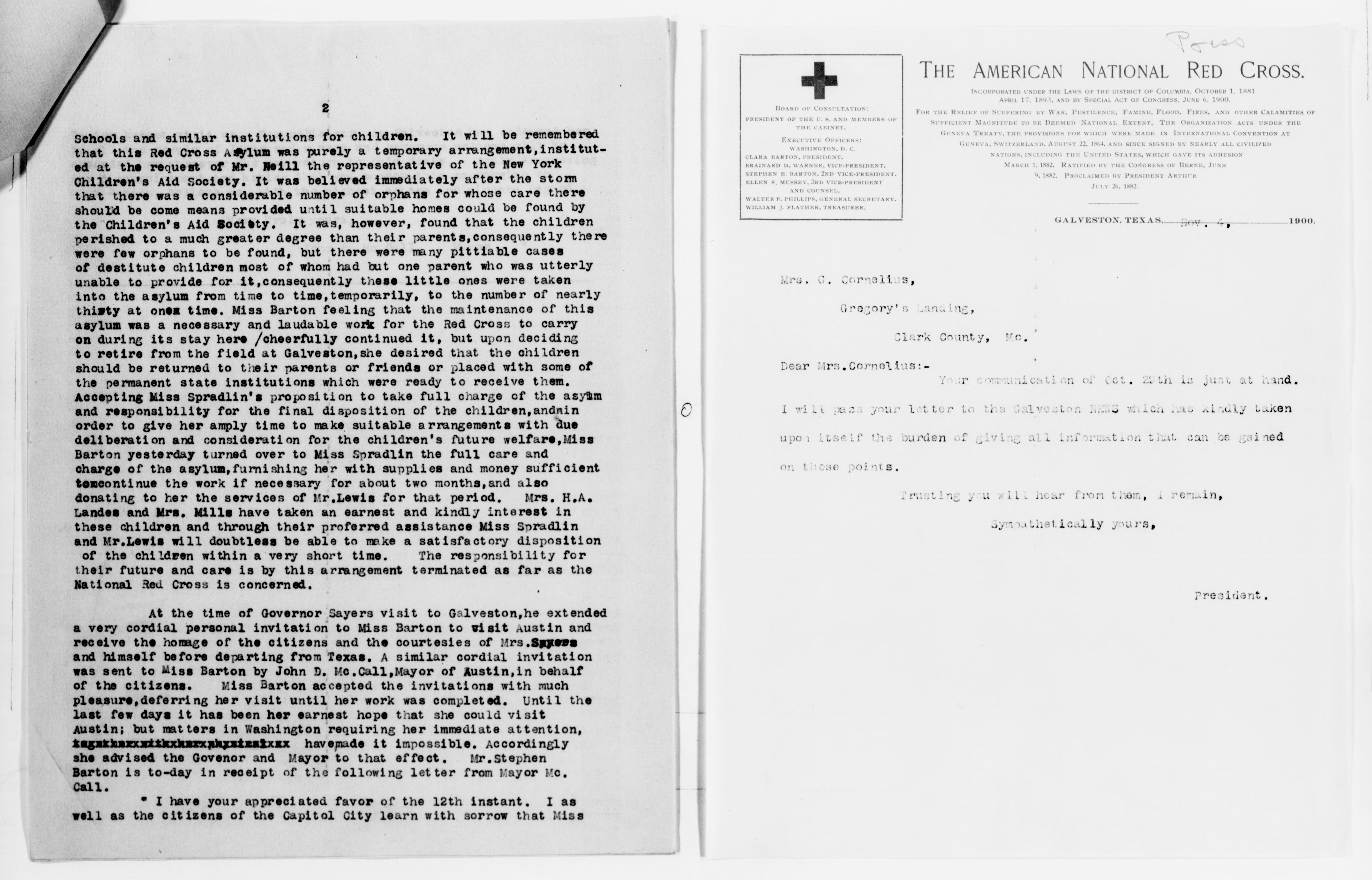 Scanned image of the current content page