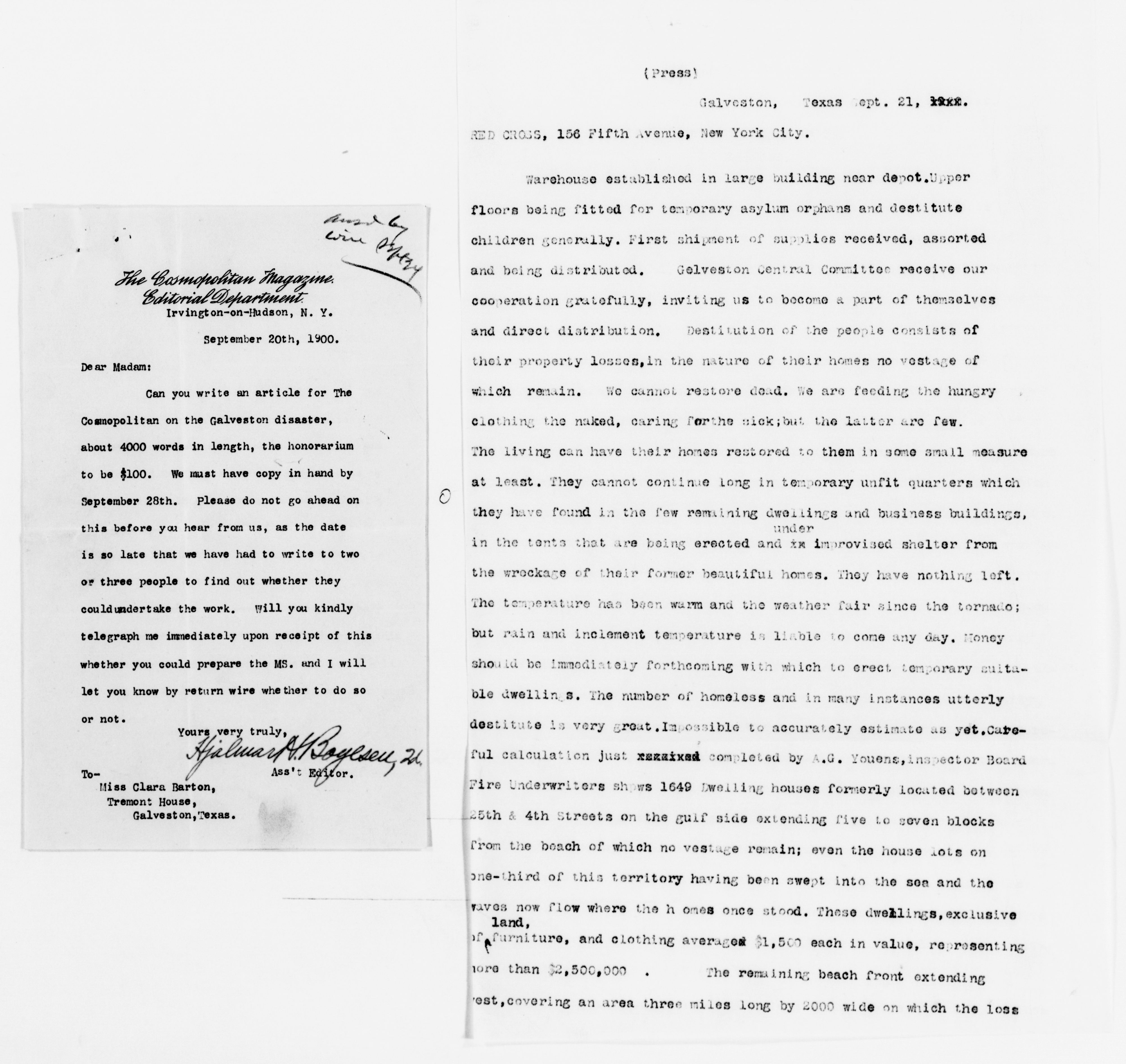 Scanned image of the current content page