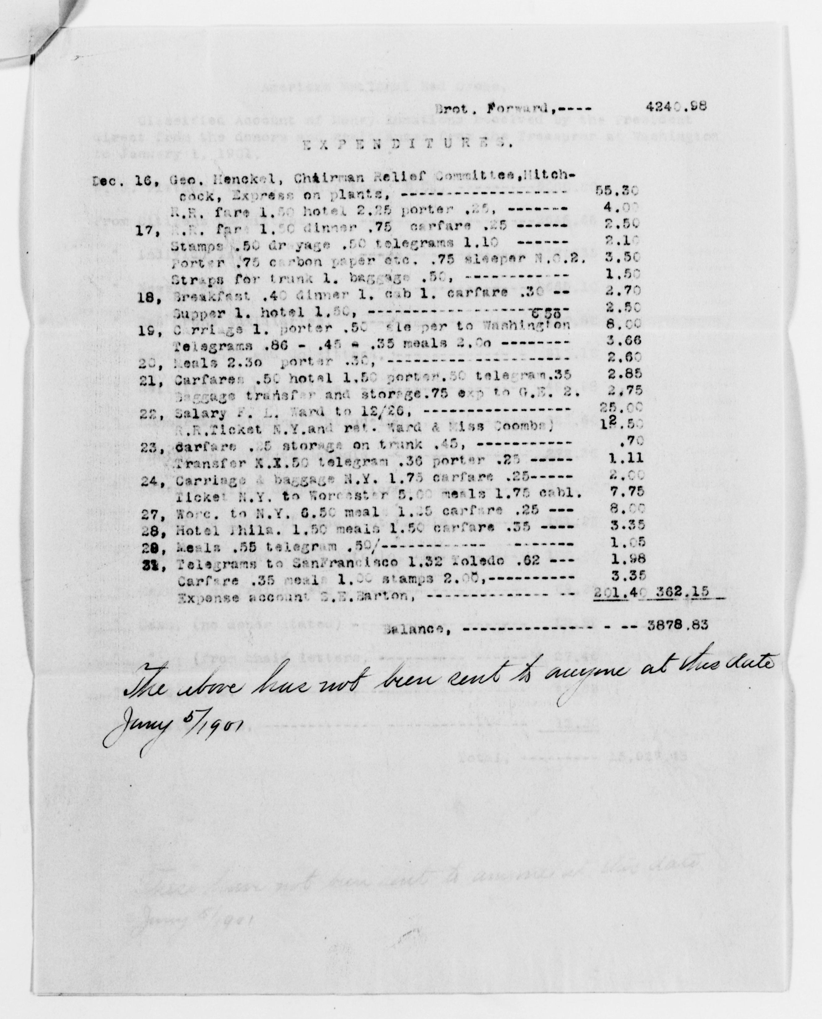 Scanned image of the current content page