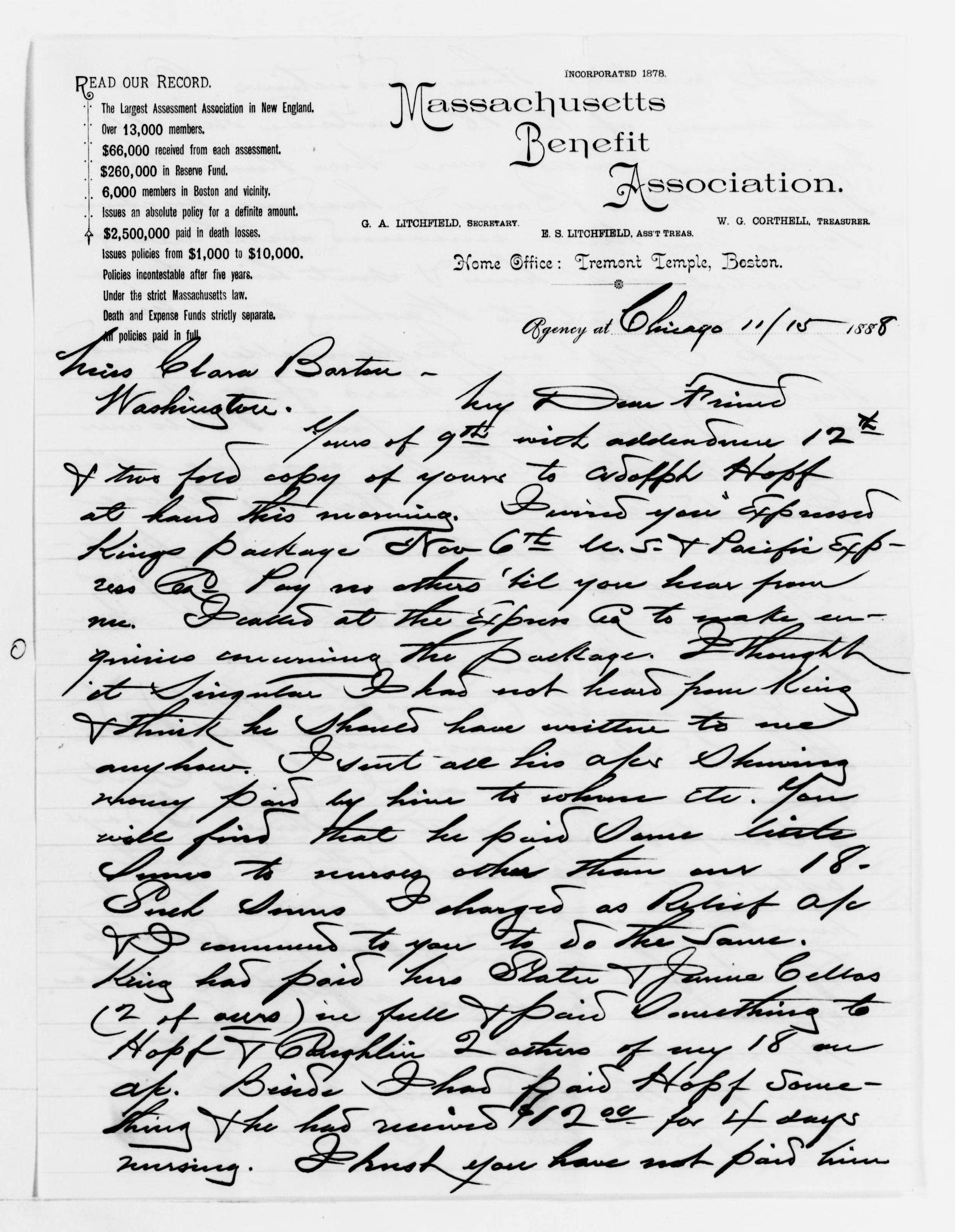 Scanned image of the current content page