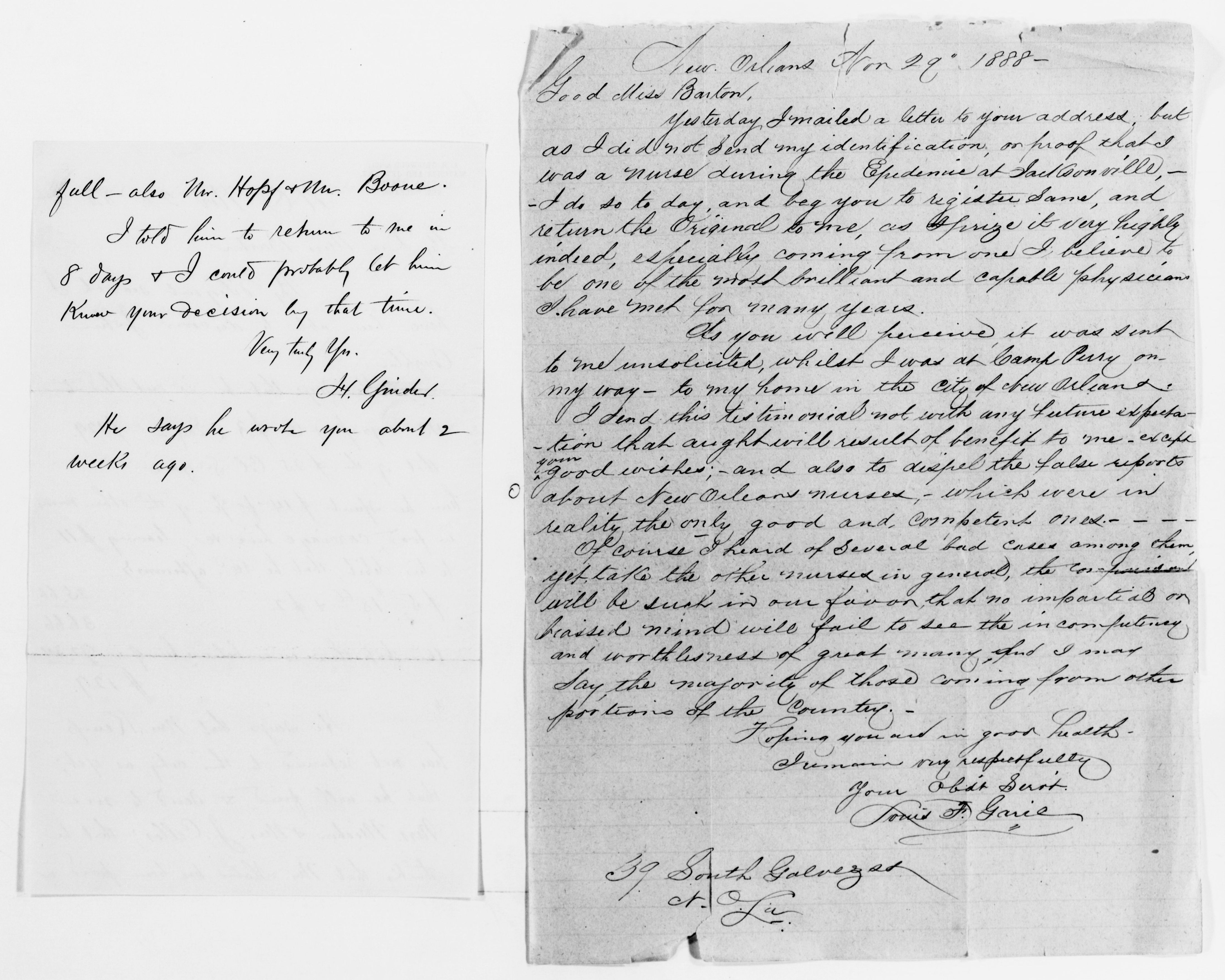 Scanned image of the current content page