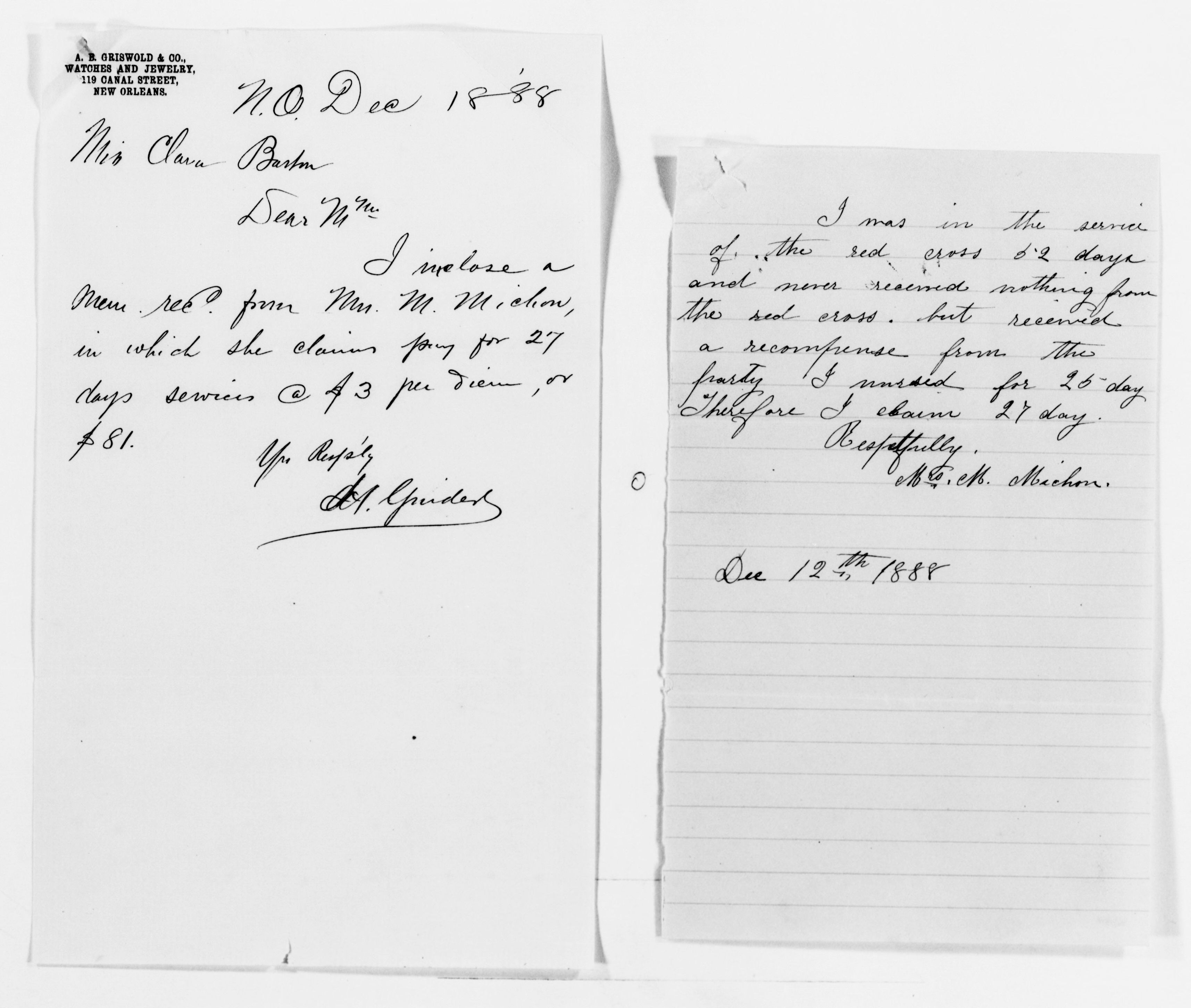 Scanned image of the current content page