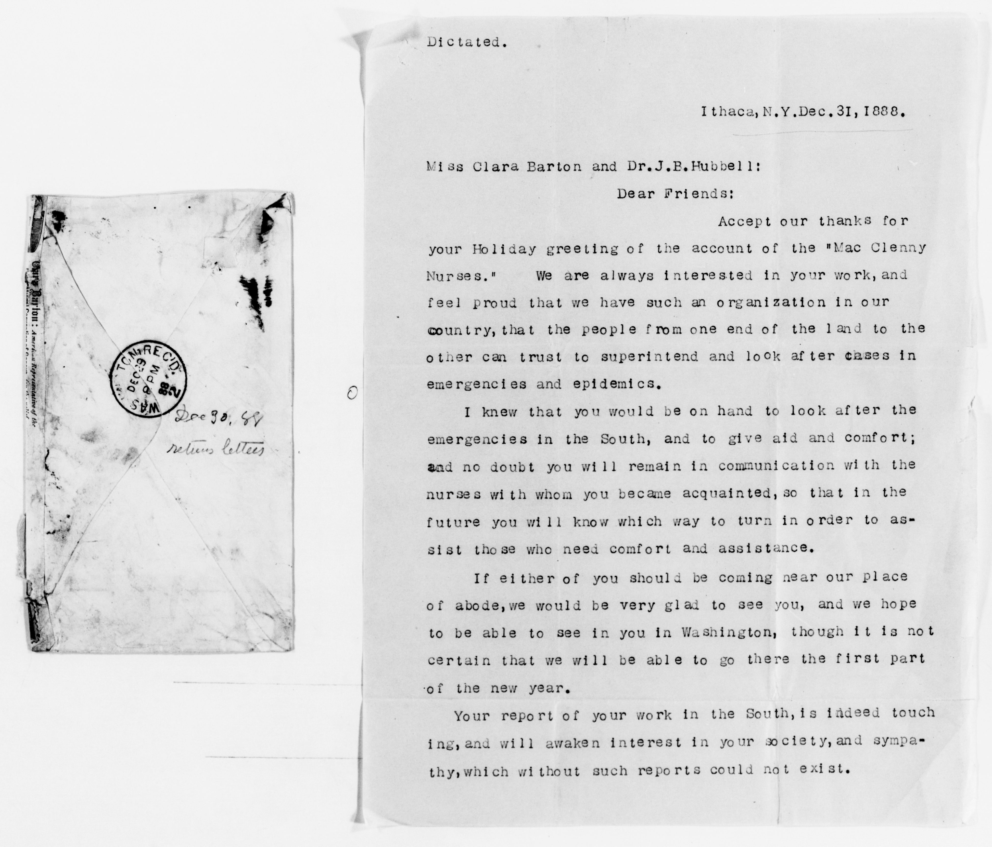 Scanned image of the current content page