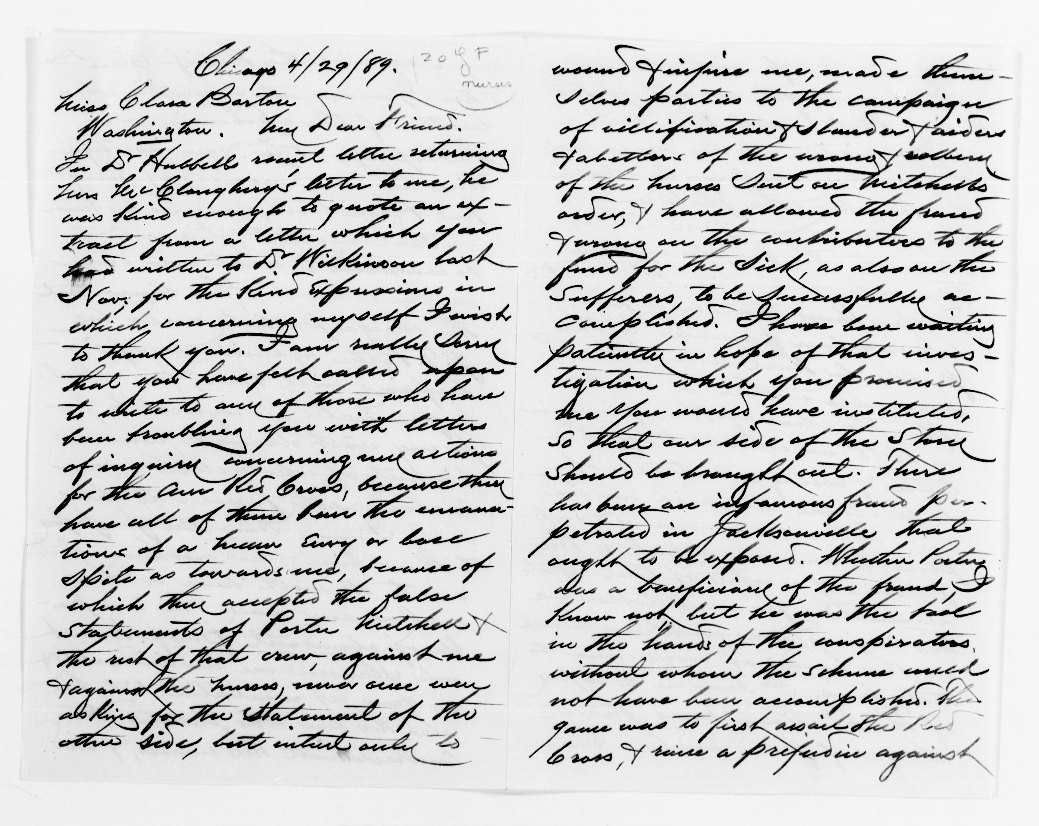 Scanned image of the current content page