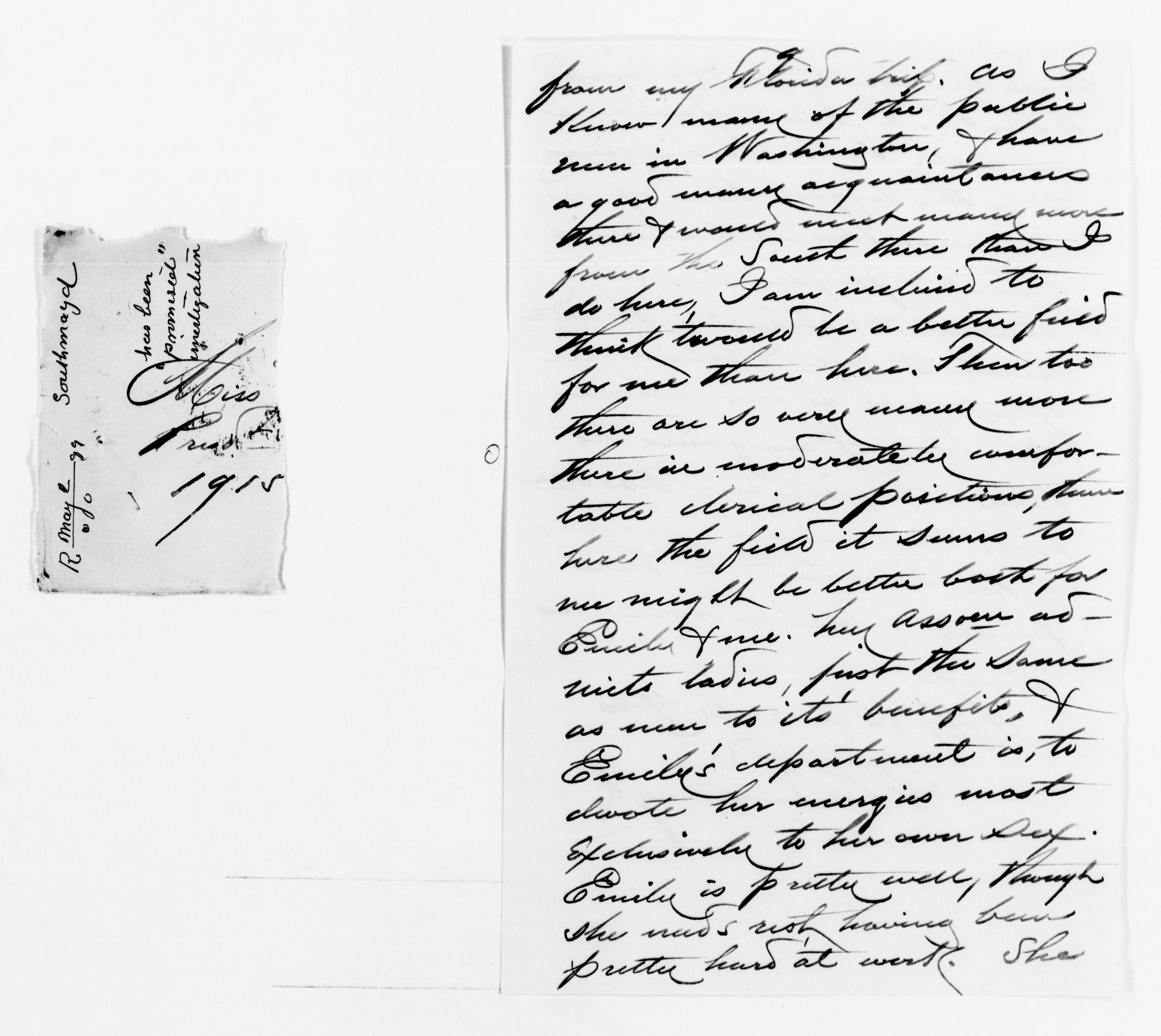 Scanned image of the current content page